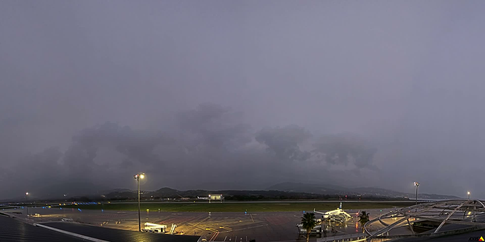 Aéroport Ajaccio Napoleon Bonaparte Airport Live Cam  AJA/LFKJ-  Ajaccio, Corse-du-Sud, Corse , France