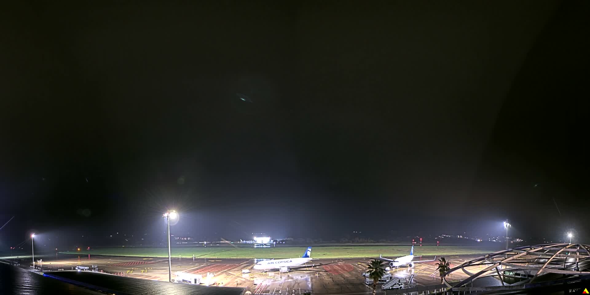 Aéroport Ajaccio Napoleon Bonaparte Airport Live Cam  AJA/LFKJ-  Ajaccio, Corse-du-Sud, Corse , France