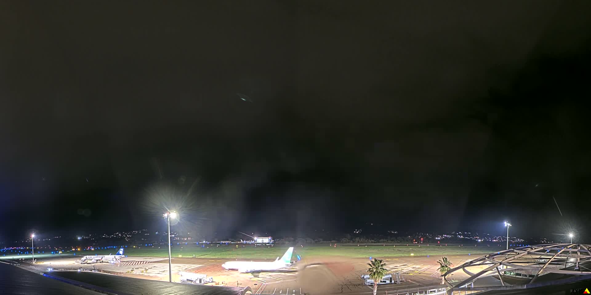 Aéroport Ajaccio Napoleon Bonaparte Airport Live Cam  AJA/LFKJ-  Ajaccio, Corse-du-Sud, Corse , France