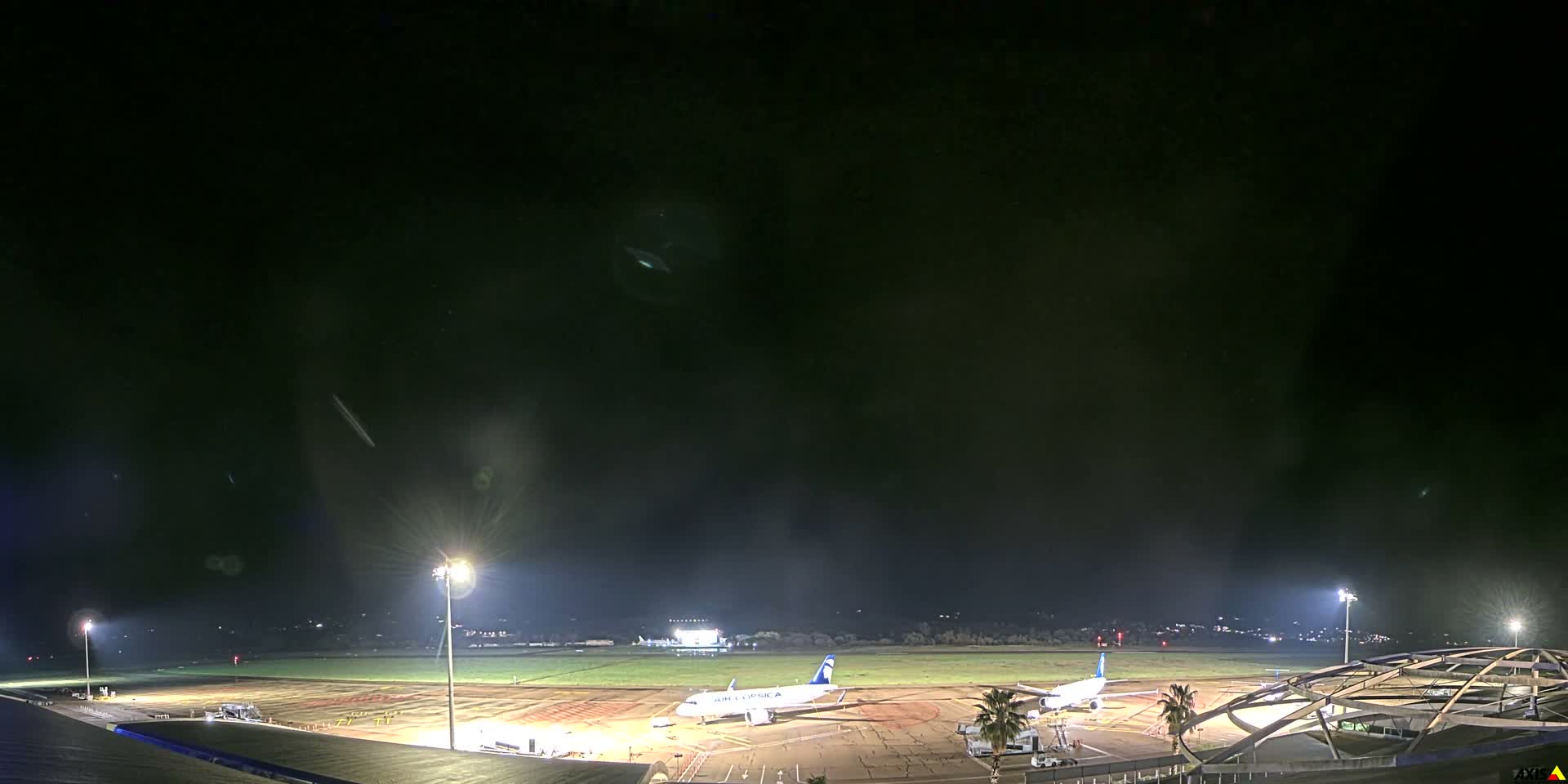Aéroport Ajaccio Napoleon Bonaparte Airport Live Cam  AJA/LFKJ-  Ajaccio, Corse-du-Sud, Corse , France