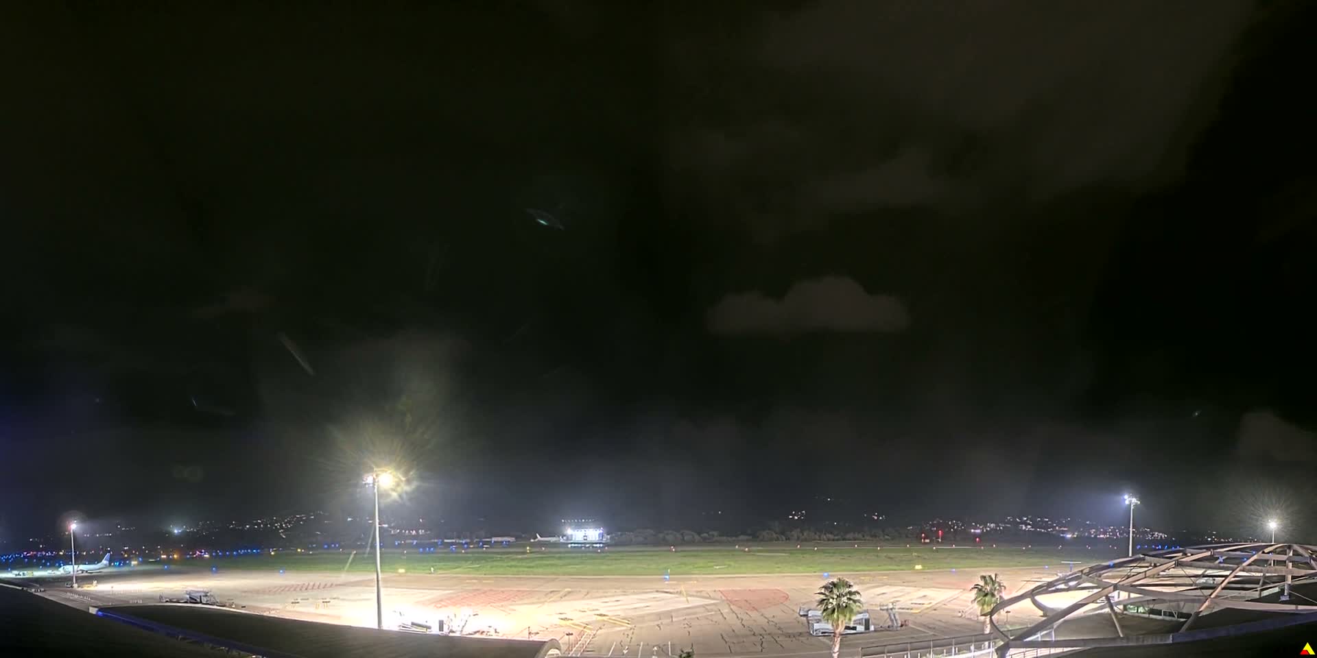 Aéroport Ajaccio Napoleon Bonaparte Airport Live Cam  AJA/LFKJ-  Ajaccio, Corse-du-Sud, Corse , France
