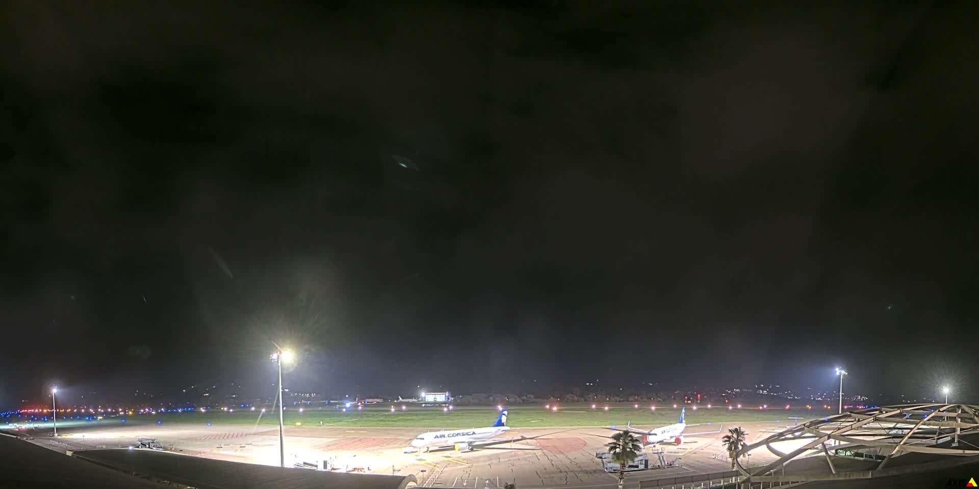 Aéroport Ajaccio Napoleon Bonaparte Airport Live Cam  AJA/LFKJ-  Ajaccio, Corse-du-Sud, Corse , France
