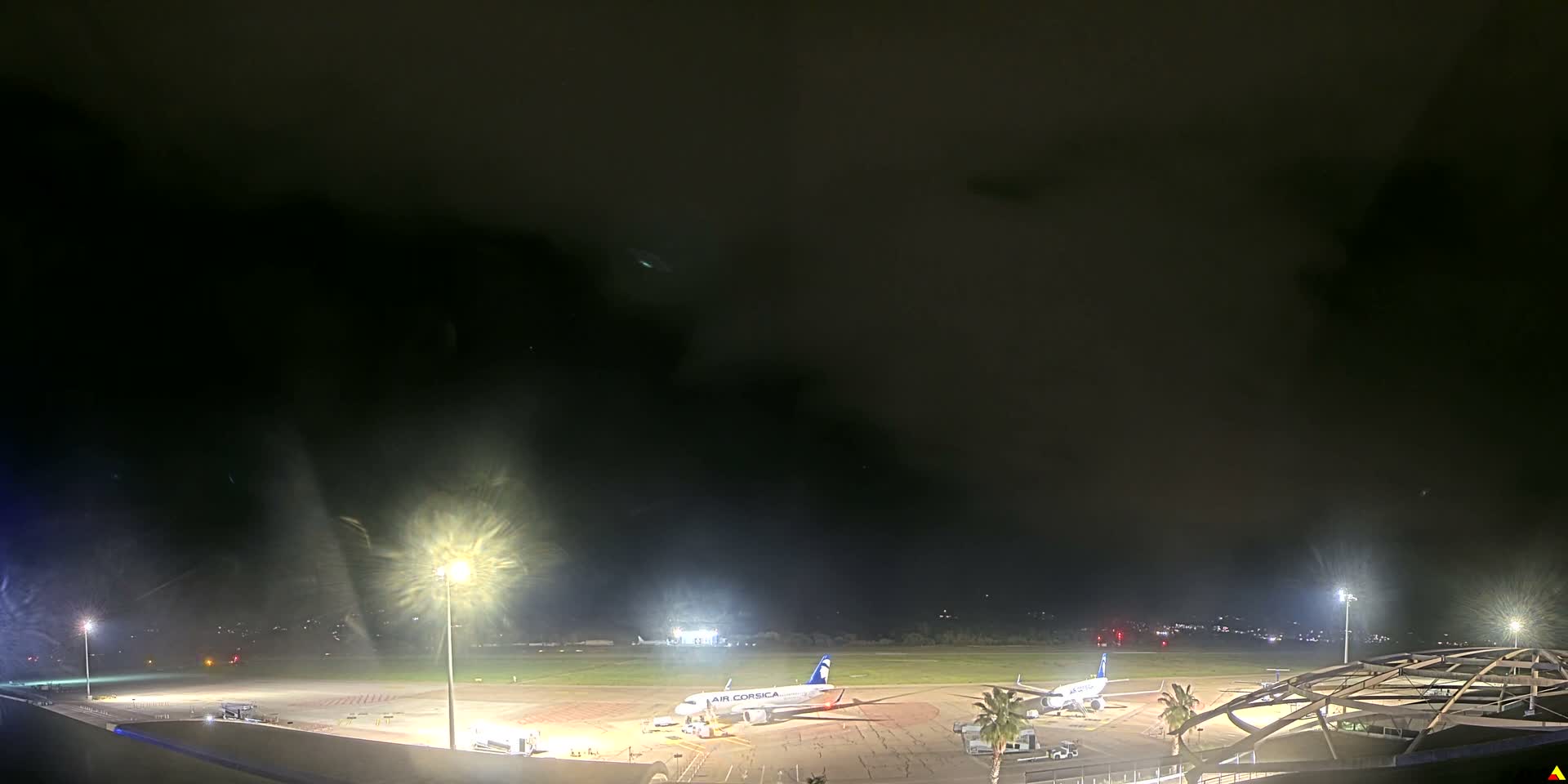 Aéroport Ajaccio Napoleon Bonaparte Airport Live Cam  AJA/LFKJ-  Ajaccio, Corse-du-Sud, Corse , France