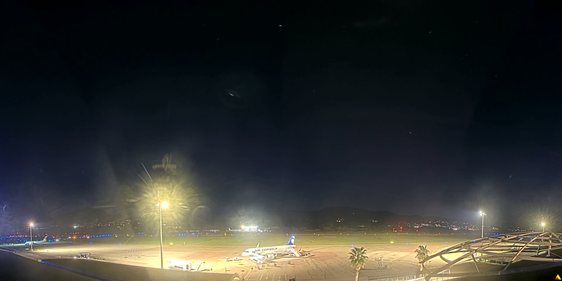 Aéroport Ajaccio Napoleon Bonaparte Airport Live Cam  AJA/LFKJ-  Ajaccio, Corse-du-Sud, Corse , France
