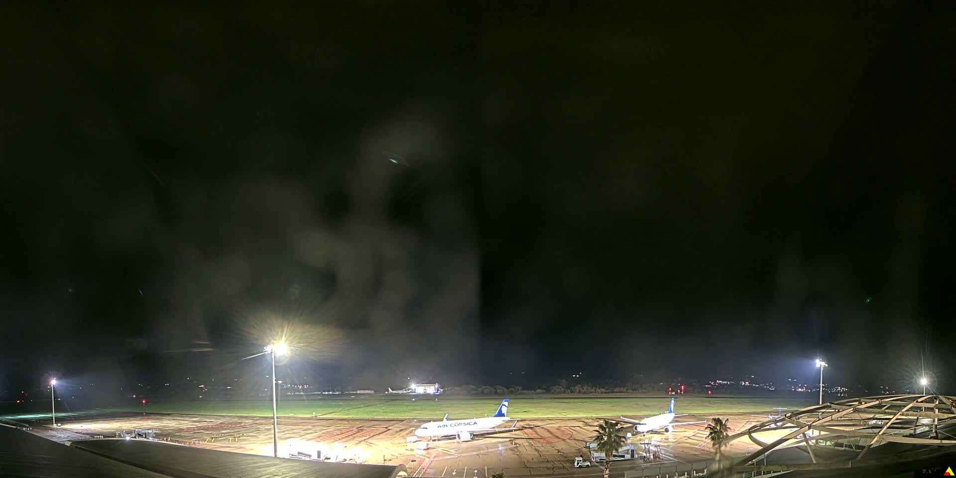 Aéroport Ajaccio Napoleon Bonaparte Airport Live Cam  AJA/LFKJ-  Ajaccio, Corse-du-Sud, Corse , France