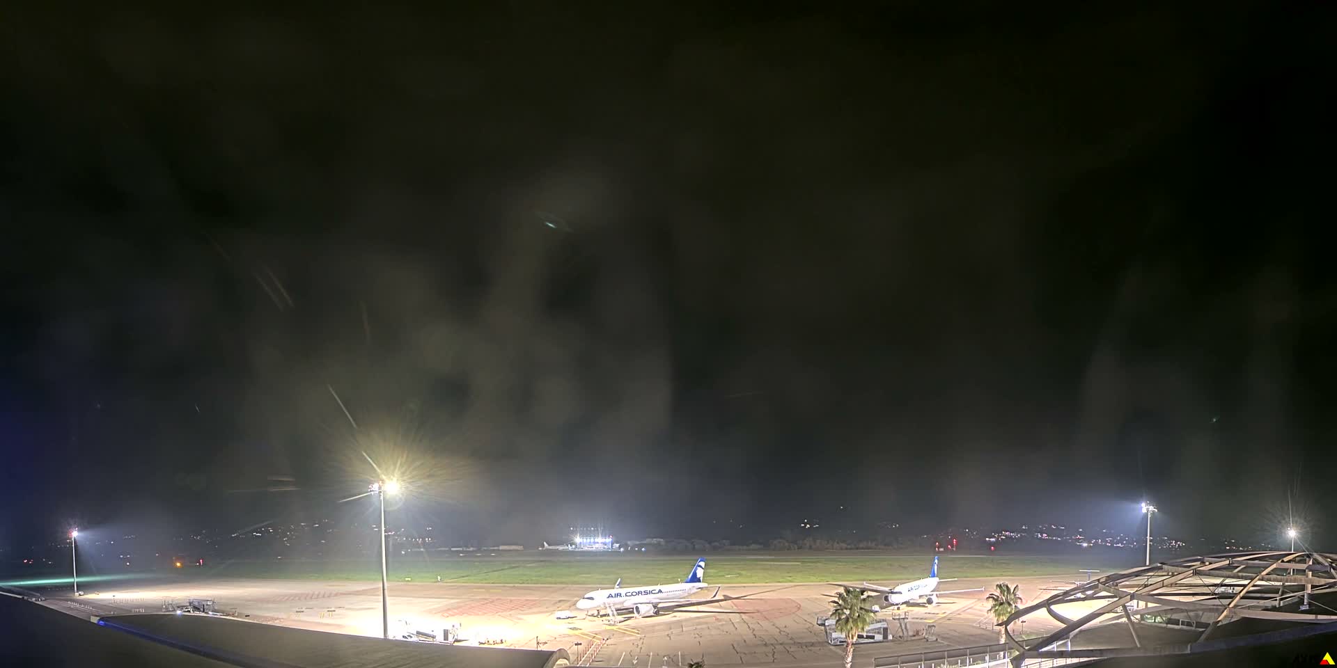 Aéroport Ajaccio Napoleon Bonaparte Airport Live Cam  AJA/LFKJ-  Ajaccio, Corse-du-Sud, Corse , France