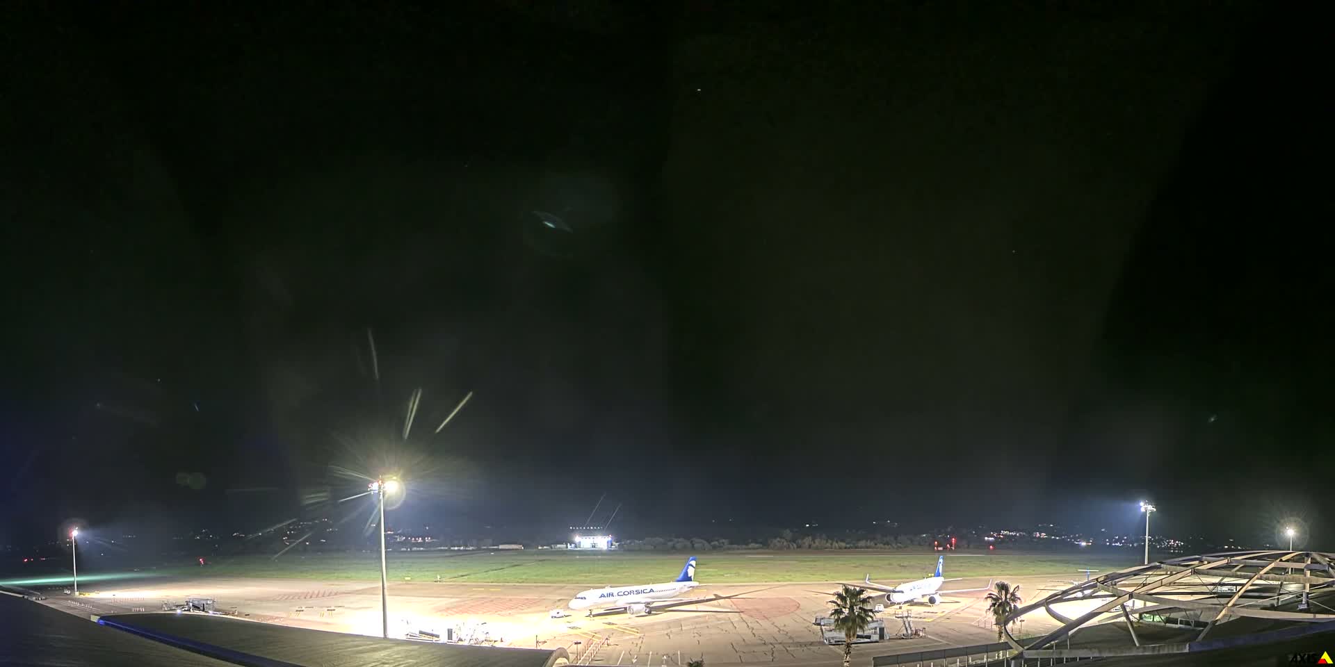 Aéroport Ajaccio Napoleon Bonaparte Airport Live Cam  AJA/LFKJ-  Ajaccio, Corse-du-Sud, Corse , France