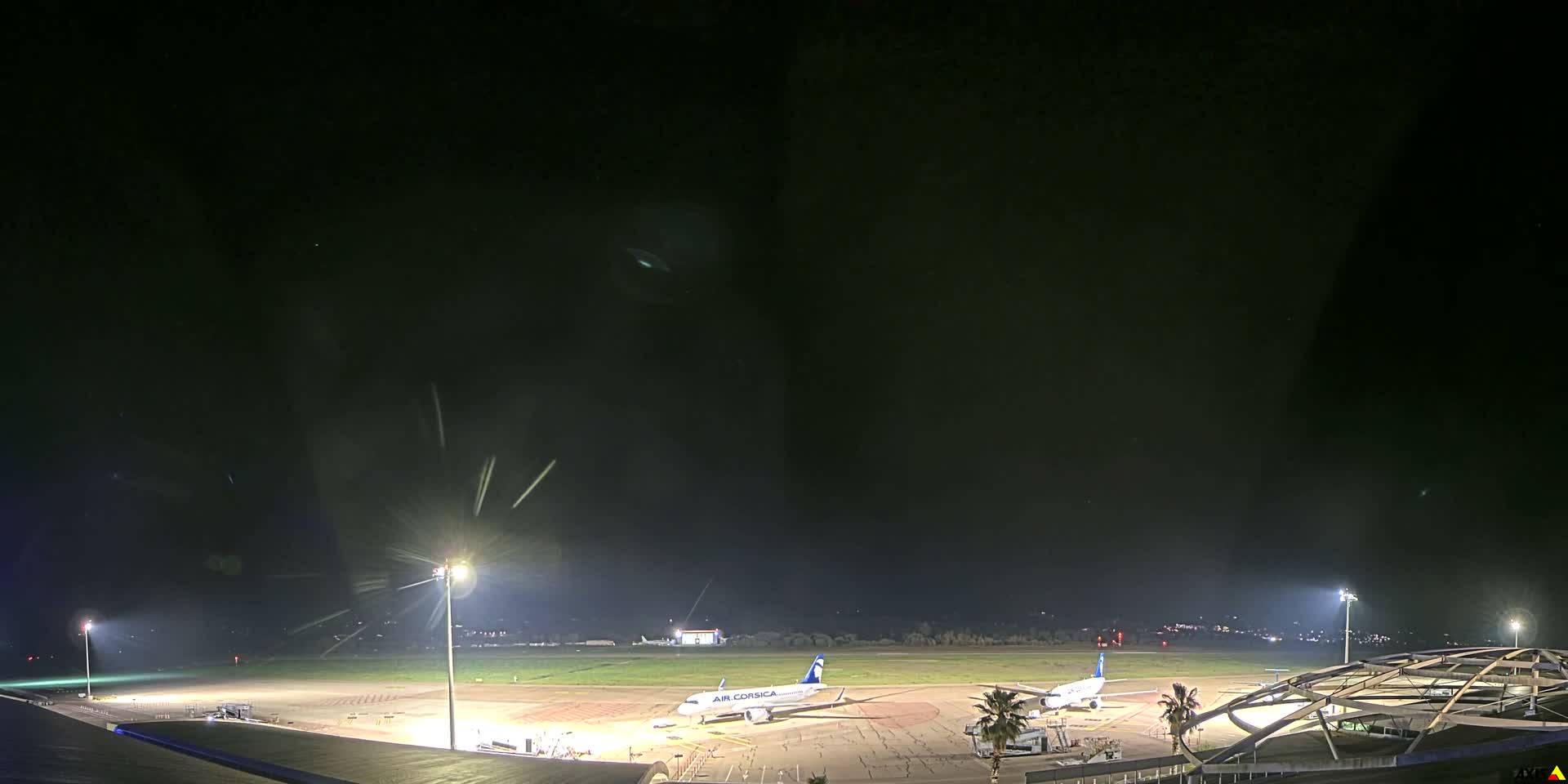 Aéroport Ajaccio Napoleon Bonaparte Airport Live Cam  AJA/LFKJ-  Ajaccio, Corse-du-Sud, Corse , France