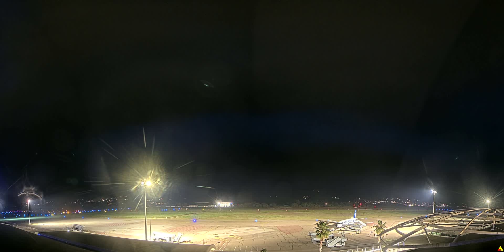 Aéroport Ajaccio Napoleon Bonaparte Airport Live Cam  AJA/LFKJ-  Ajaccio, Corse-du-Sud, Corse , France