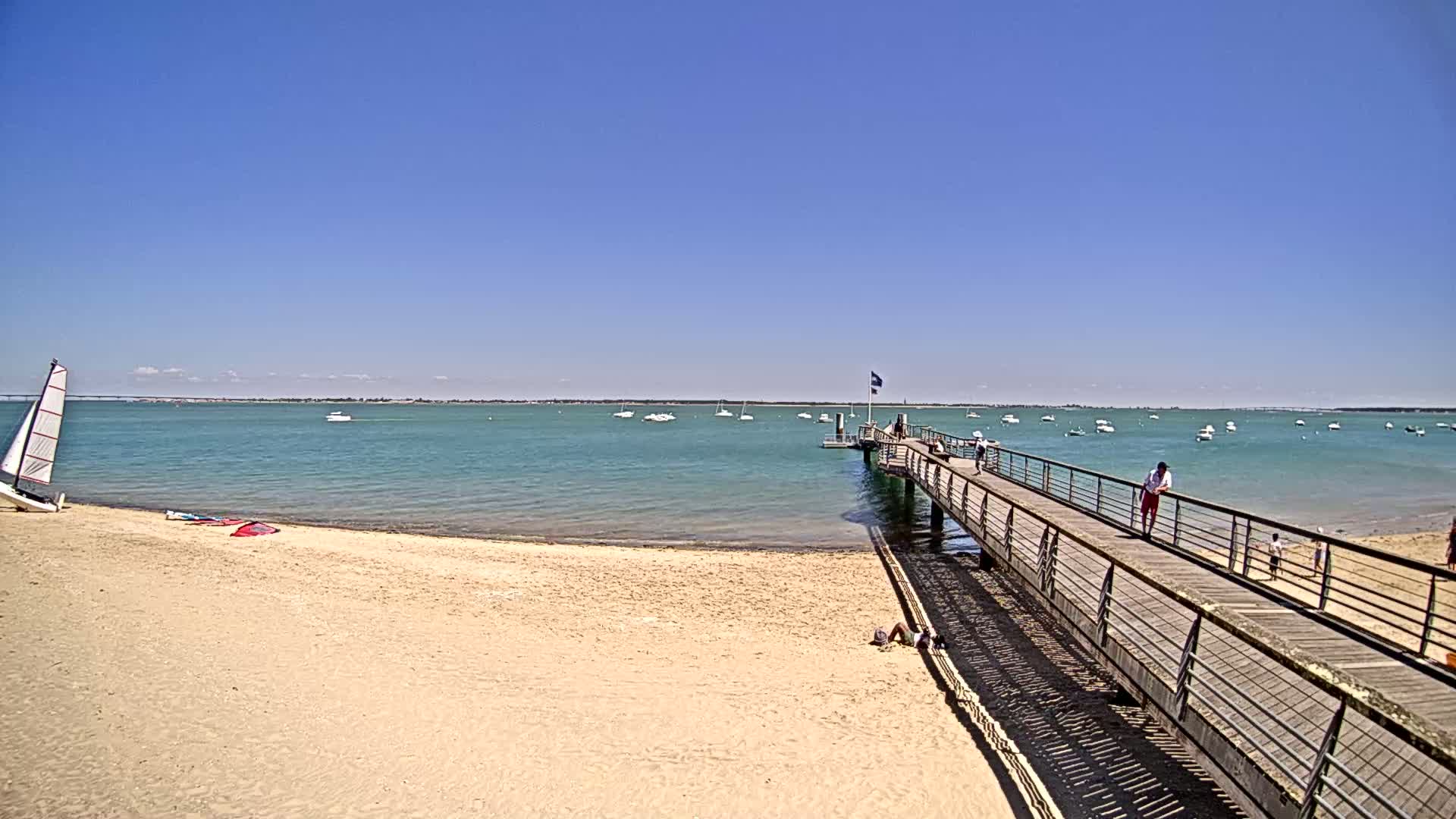 Saint-Trojan CNCO Marine Live Cam - 	Saint-Trojan-les-Bains, Blaye, Gironde, 	Nouvelle-Aquitaine, France