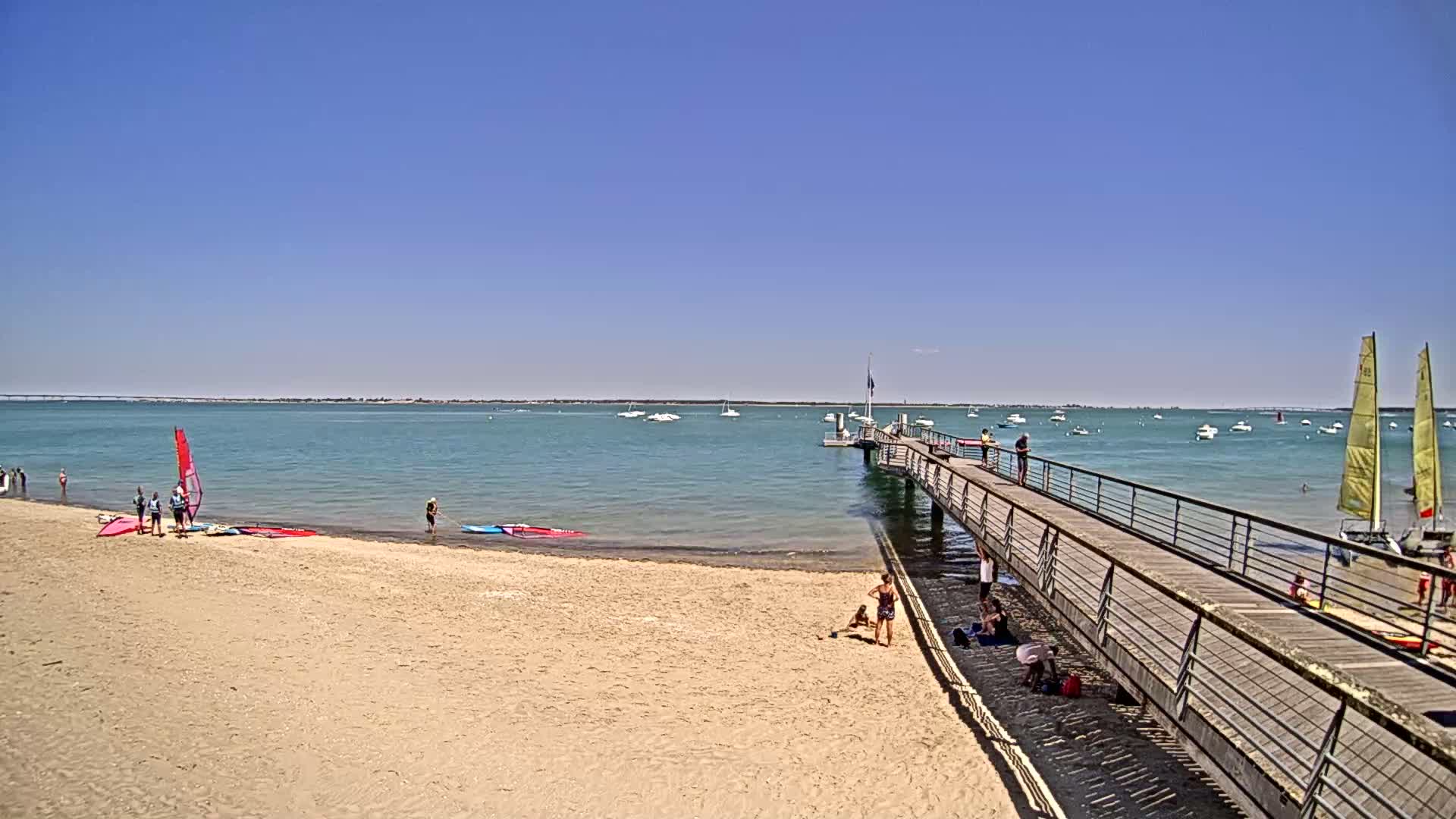 Saint-Trojan CNCO Marine Live Cam - 	Saint-Trojan-les-Bains, Blaye, Gironde, 	Nouvelle-Aquitaine, France