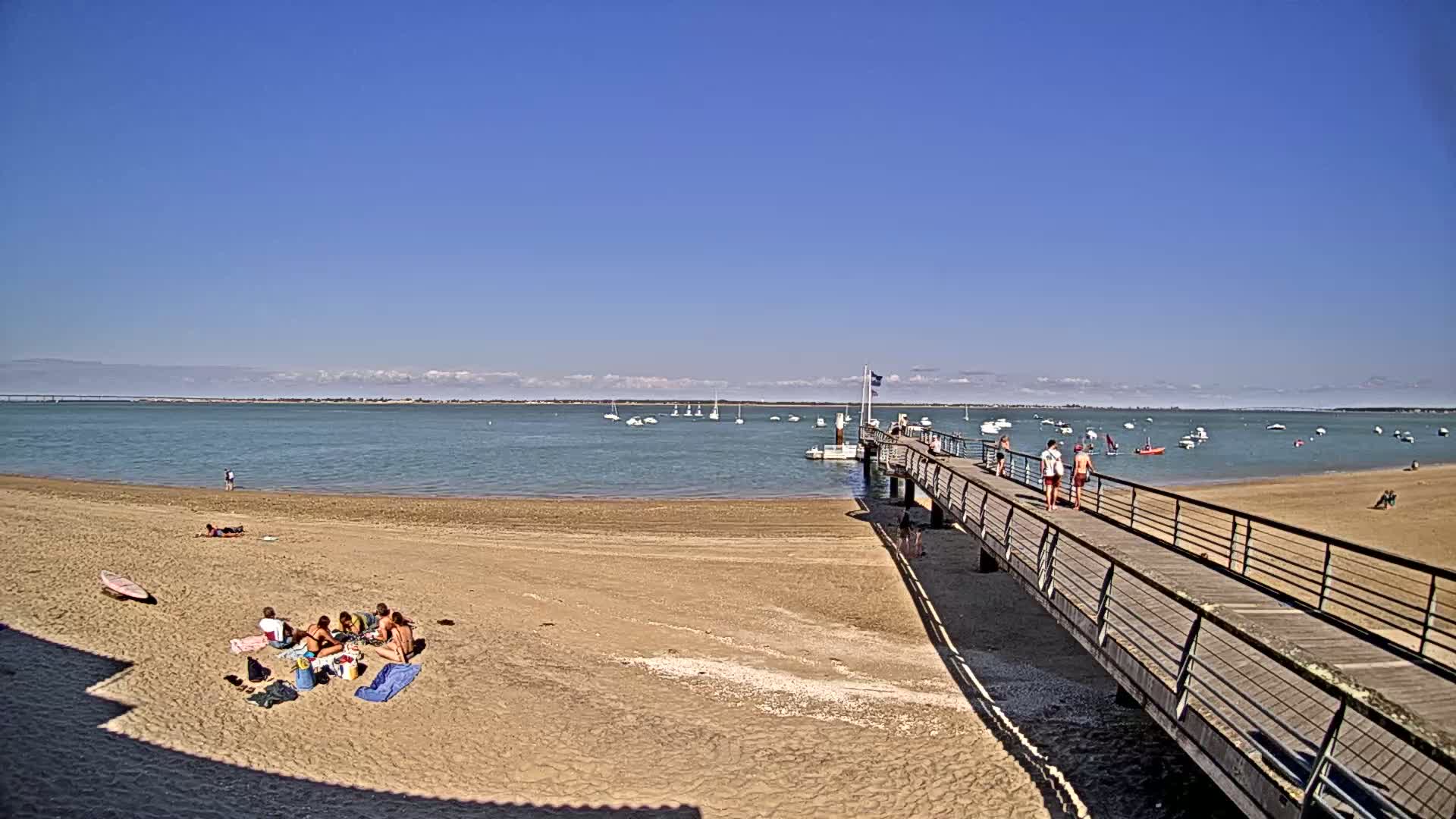 Saint-Trojan CNCO Marine Live Cam - 	Saint-Trojan-les-Bains, Blaye, Gironde, 	Nouvelle-Aquitaine, France