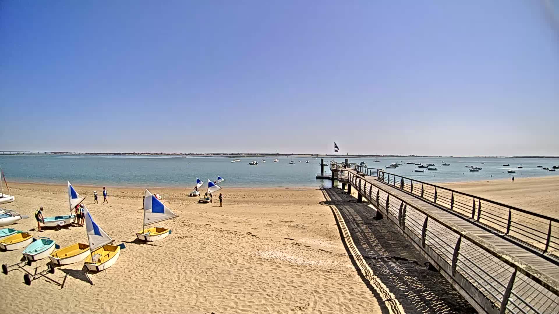 Saint-Trojan CNCO Marine Live Cam - 	Saint-Trojan-les-Bains, Blaye, Gironde, 	Nouvelle-Aquitaine, France
