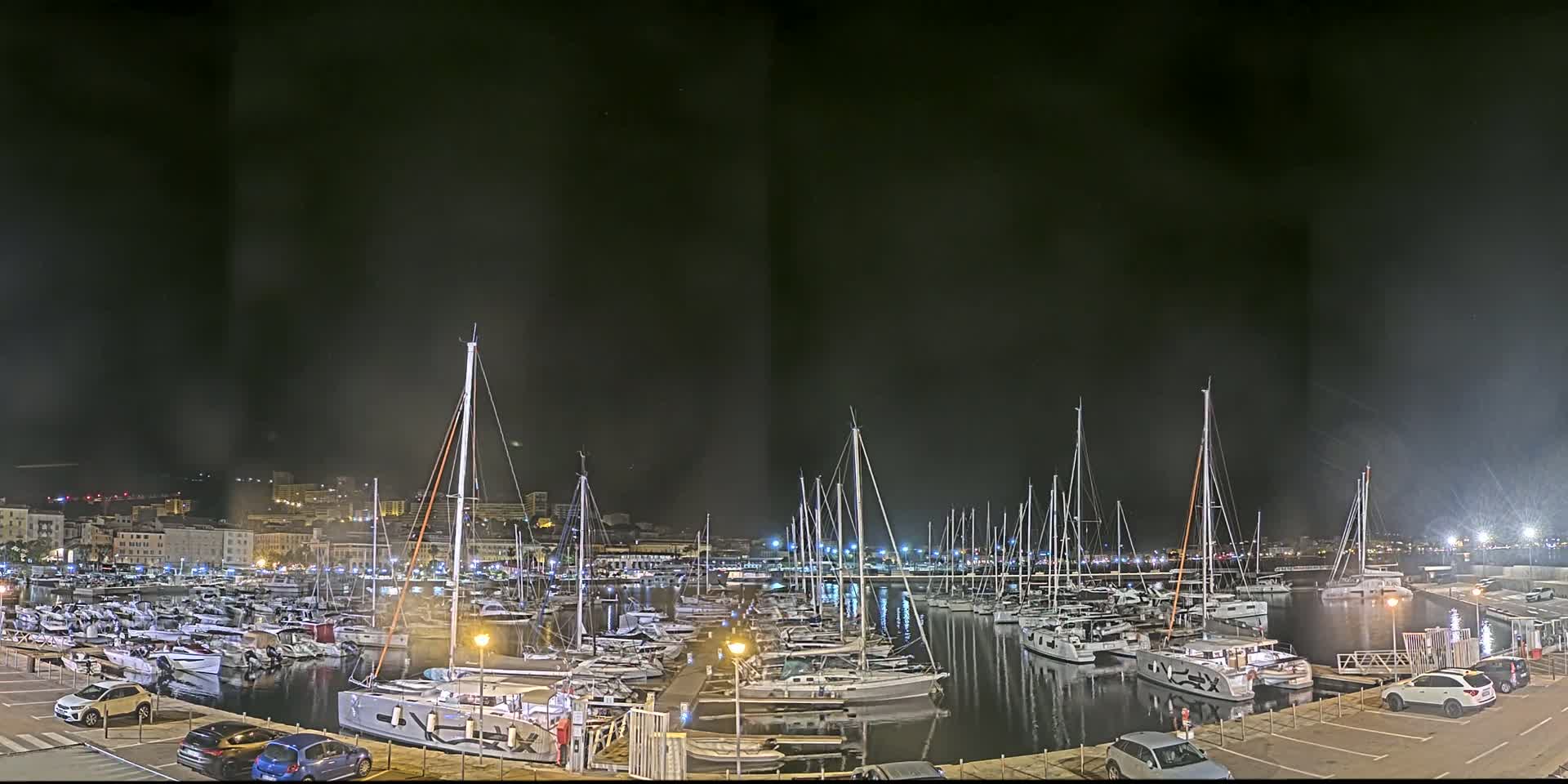Ajaccio City & Port de Plaisance Charles Ornano Live Cam - Ajaccio, Corse-du-Sud, Corse , France