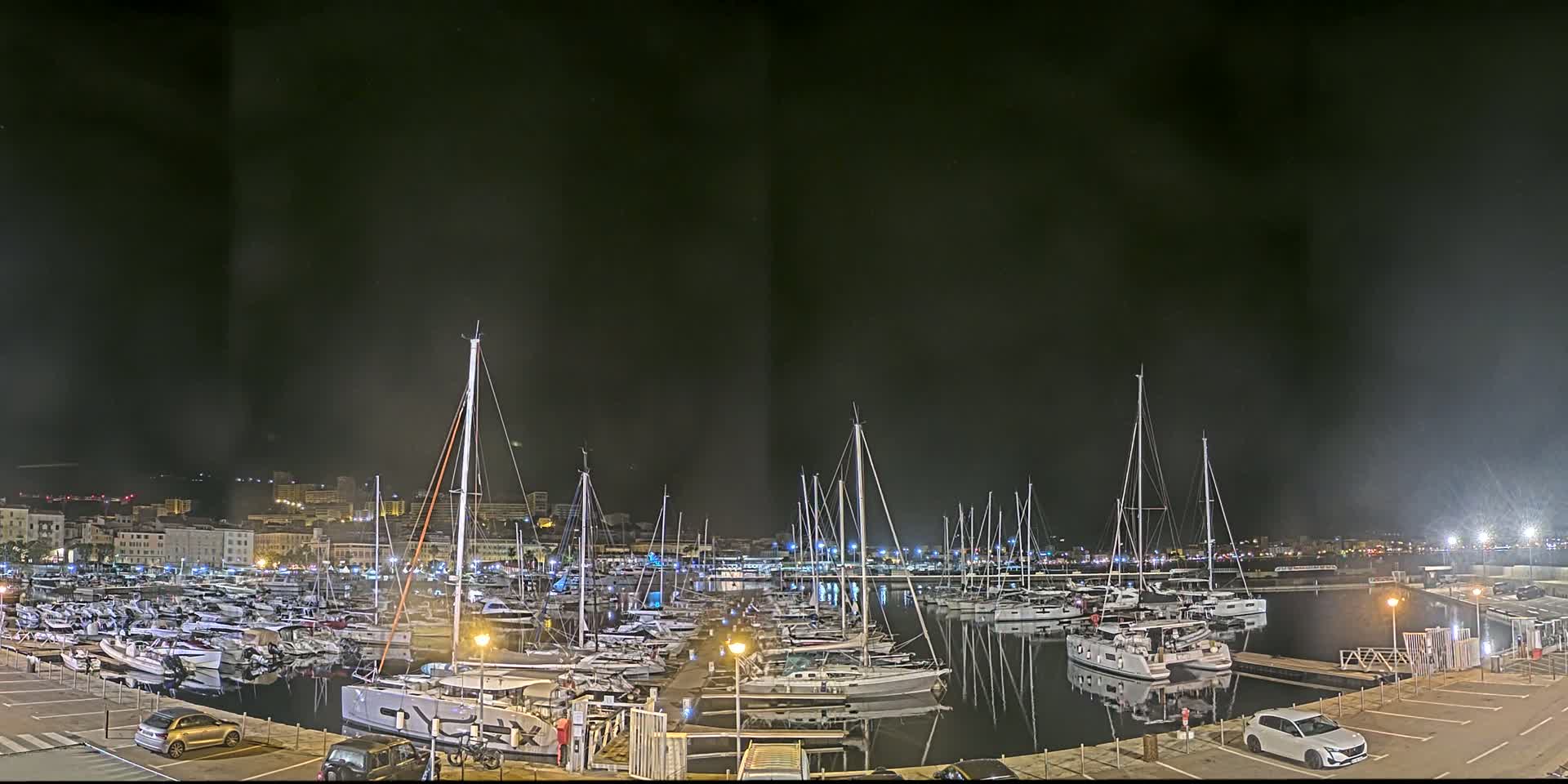 Ajaccio City & Port de Plaisance Charles Ornano Live Cam - Ajaccio, Corse-du-Sud, Corse , France