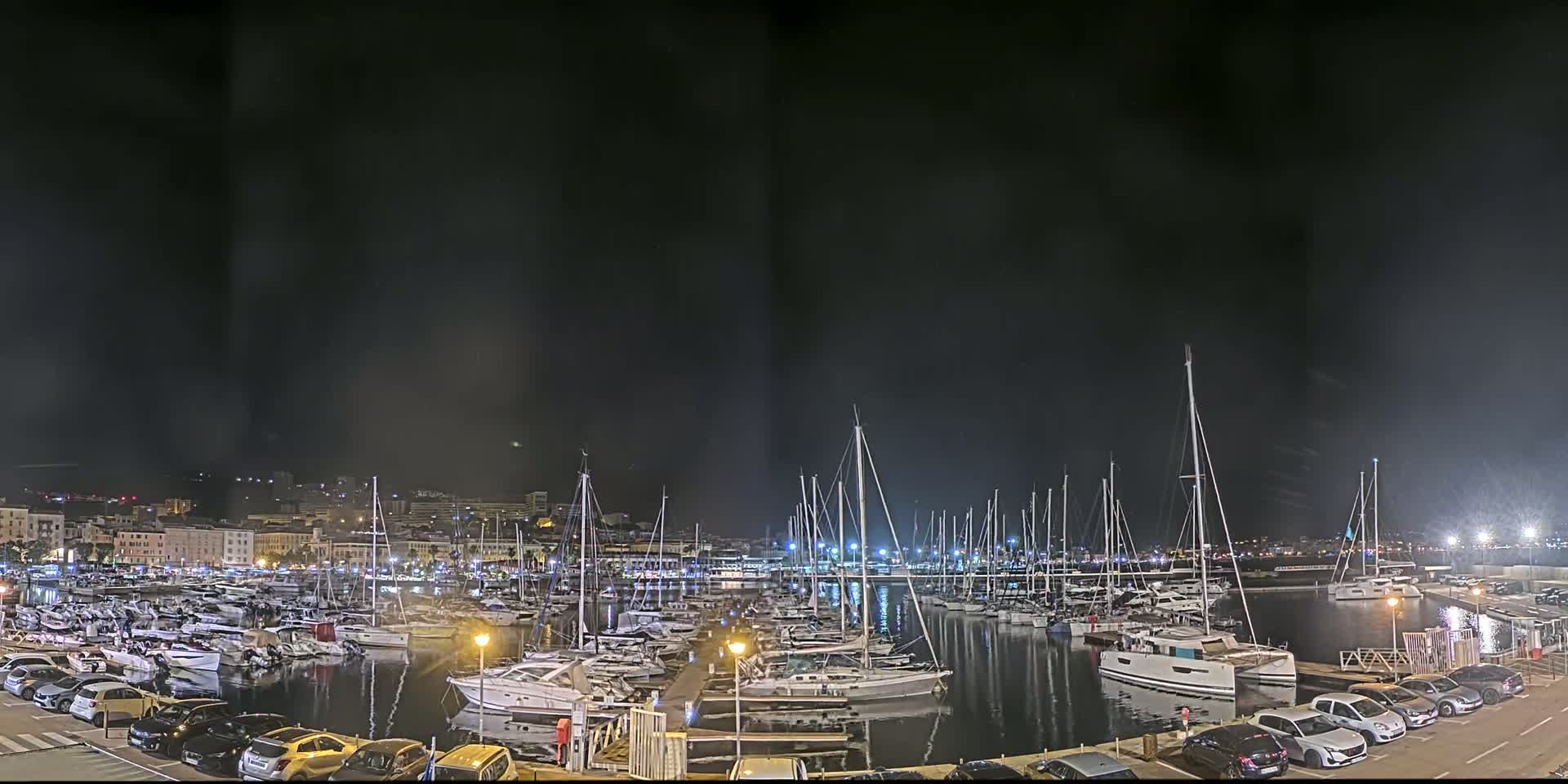 Ajaccio City & Port de Plaisance Charles Ornano Live Cam - Ajaccio, Corse-du-Sud, Corse , France