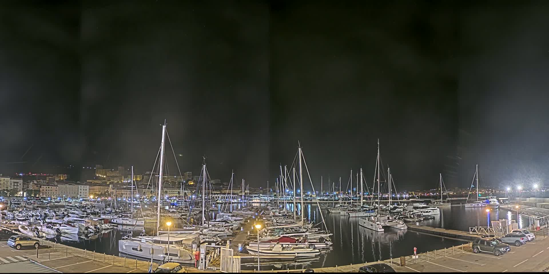 Ajaccio City & Port de Plaisance Charles Ornano Live Cam - Ajaccio, Corse-du-Sud, Corse , France