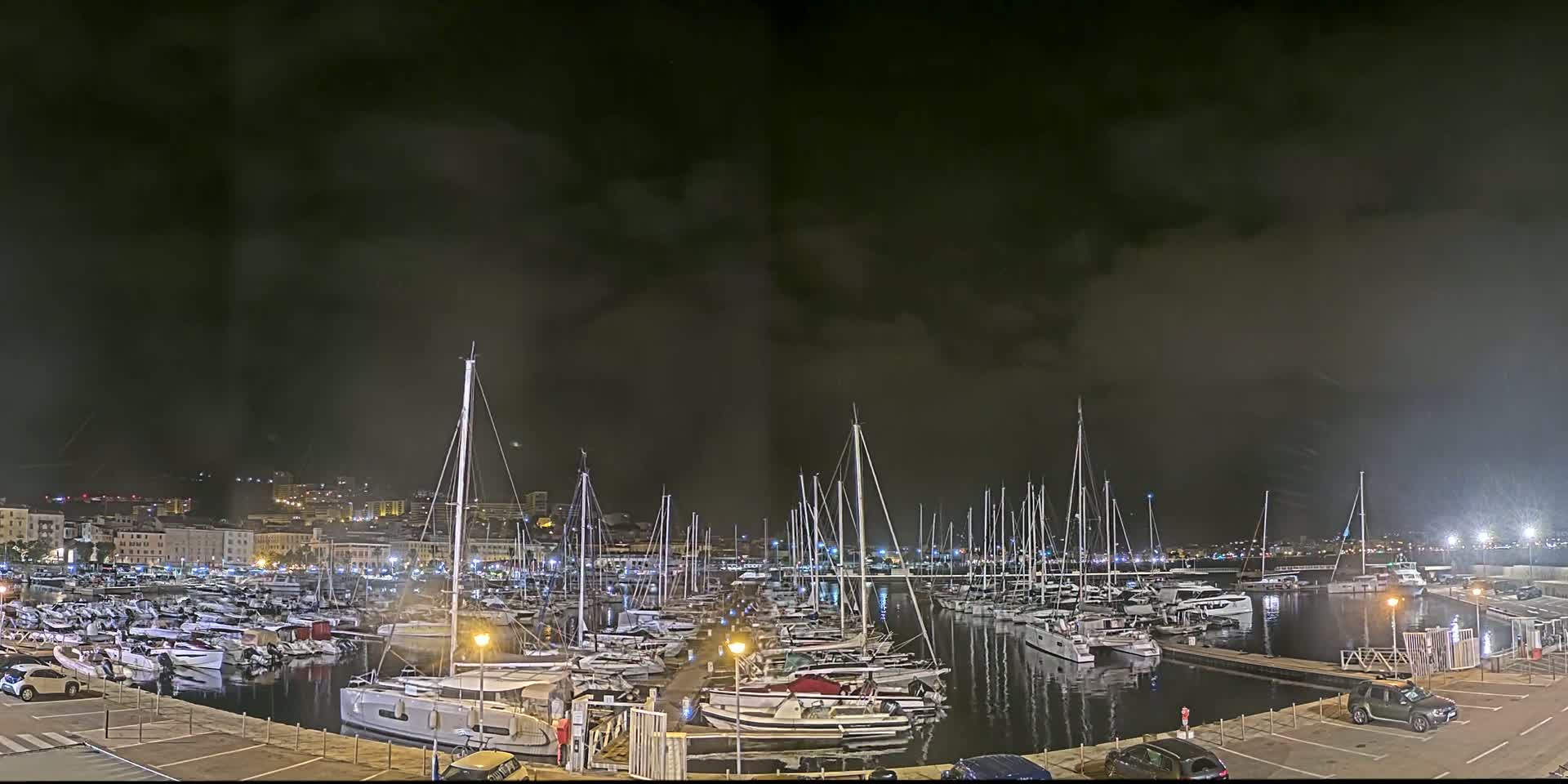 Ajaccio City & Port de Plaisance Charles Ornano Live Cam - Ajaccio, Corse-du-Sud, Corse , France