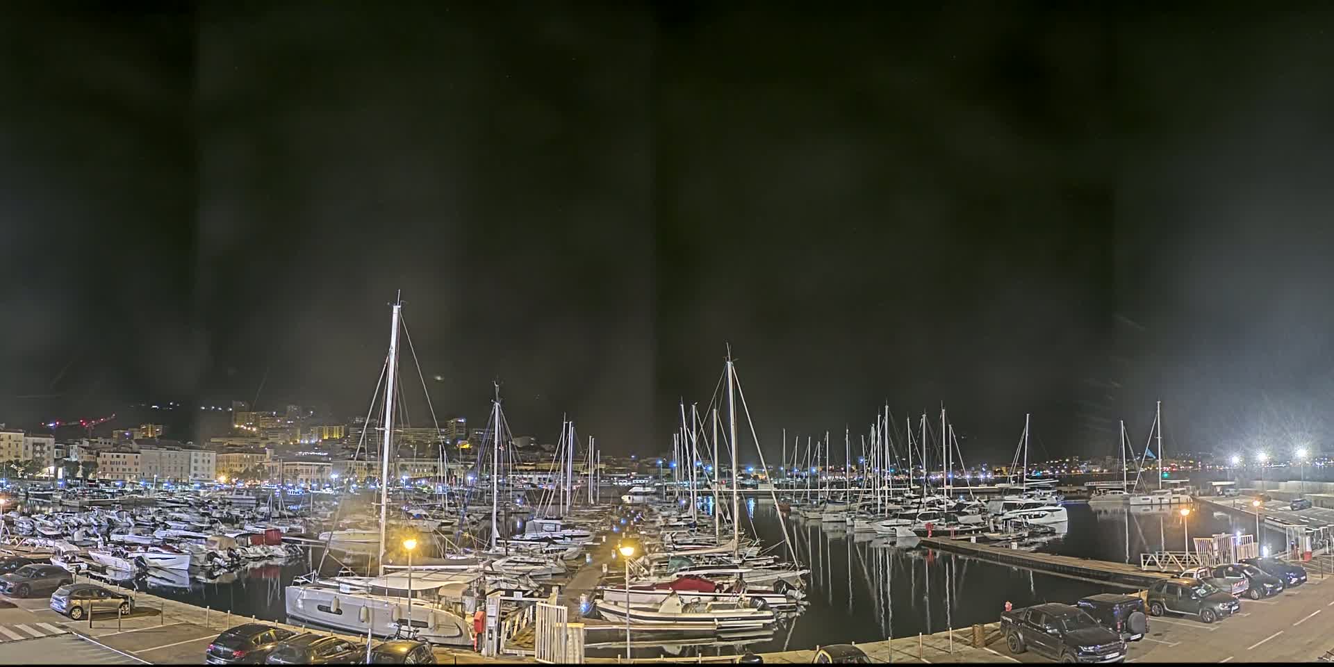 Ajaccio City & Port de Plaisance Charles Ornano Live Cam - Ajaccio, Corse-du-Sud, Corse , France