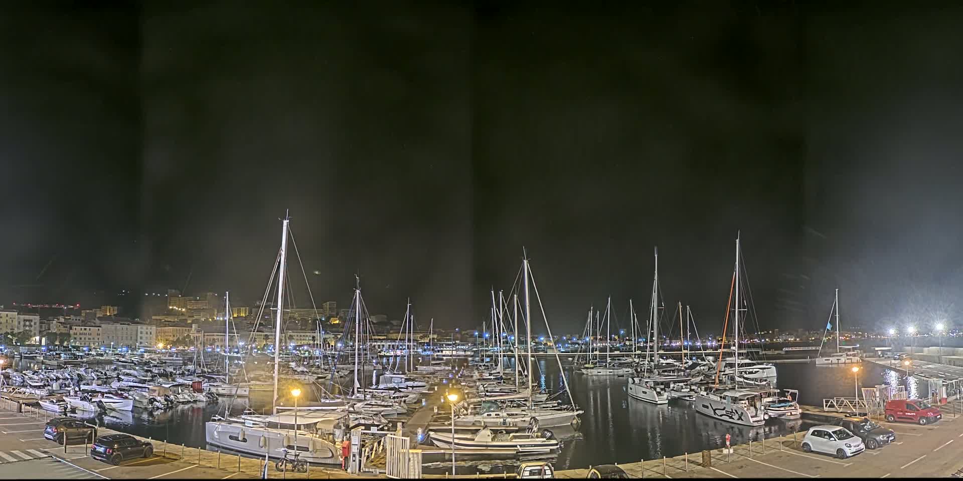 Ajaccio City & Port de Plaisance Charles Ornano Live Cam - Ajaccio, Corse-du-Sud, Corse , France