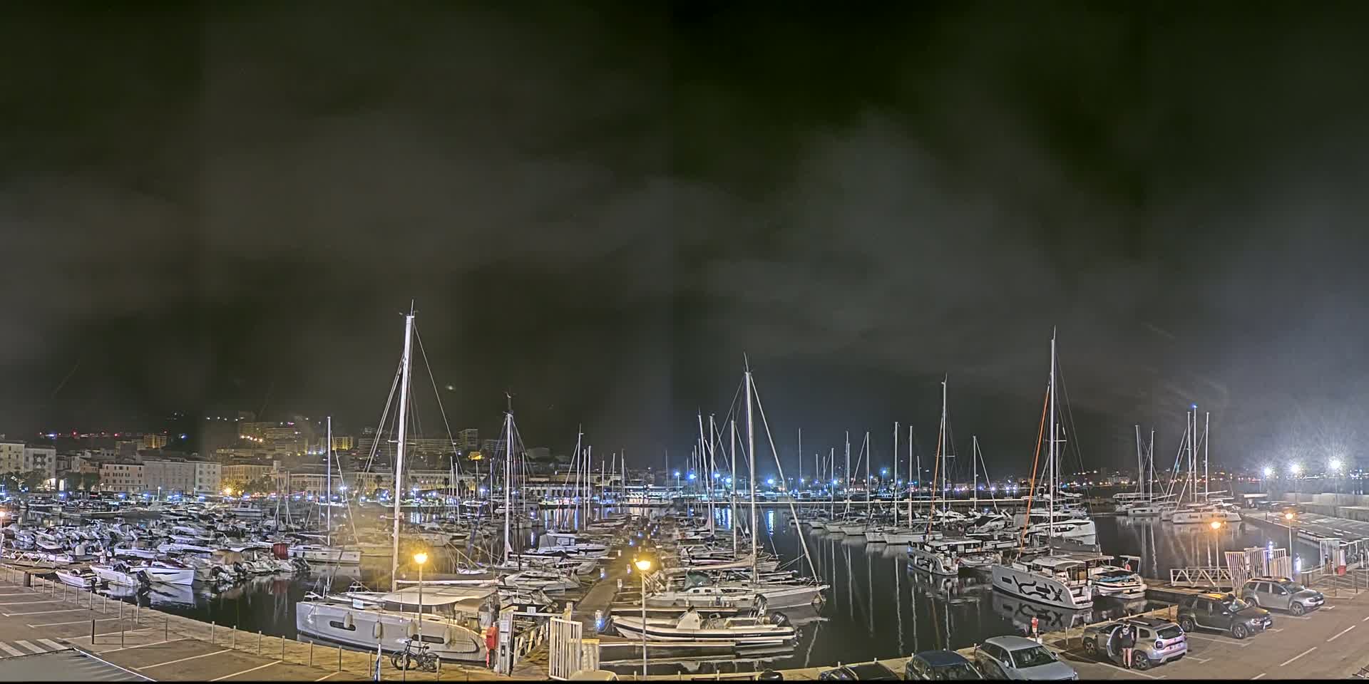 Ajaccio City & Port de Plaisance Charles Ornano Live Cam - Ajaccio, Corse-du-Sud, Corse , France