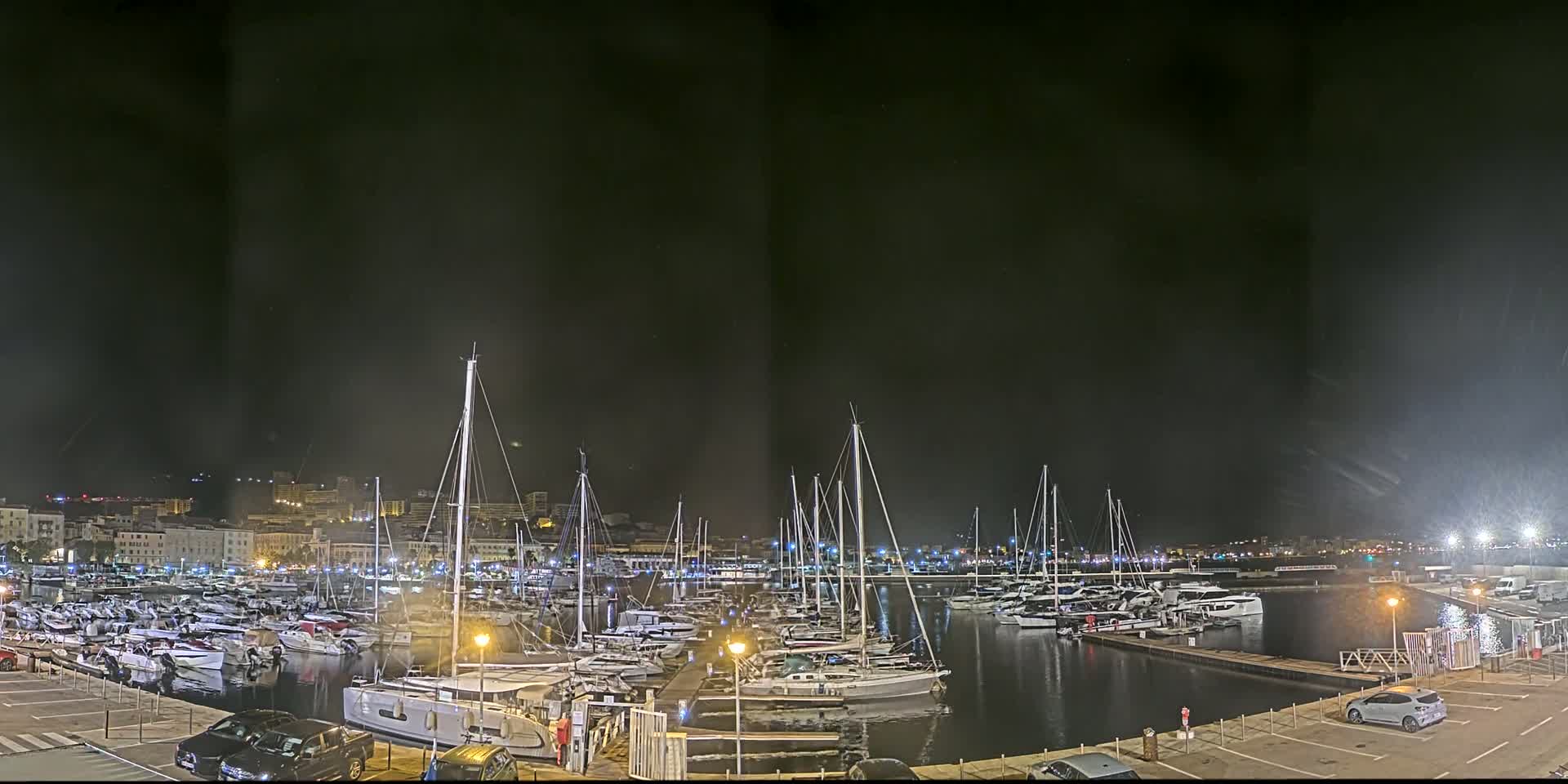 Ajaccio City & Port de Plaisance Charles Ornano Live Cam - Ajaccio, Corse-du-Sud, Corse , France