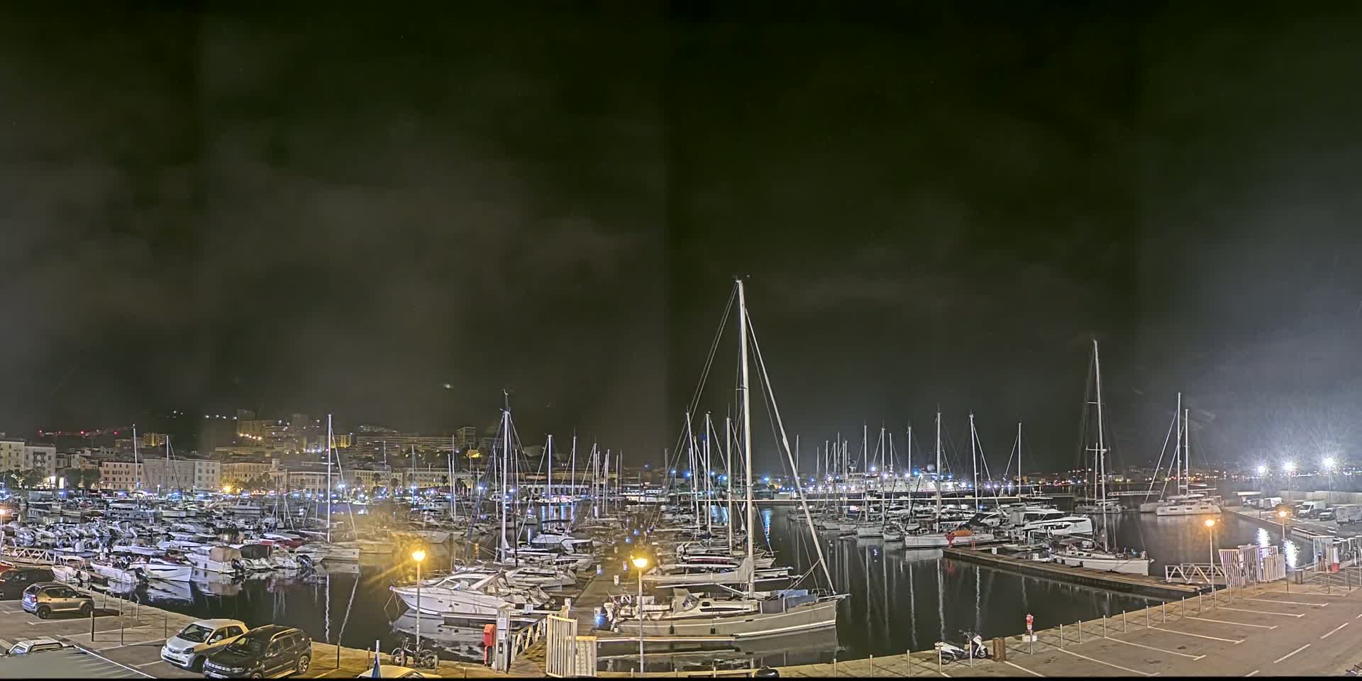 Ajaccio City & Port de Plaisance Charles Ornano Live Cam - Ajaccio, Corse-du-Sud, Corse , France