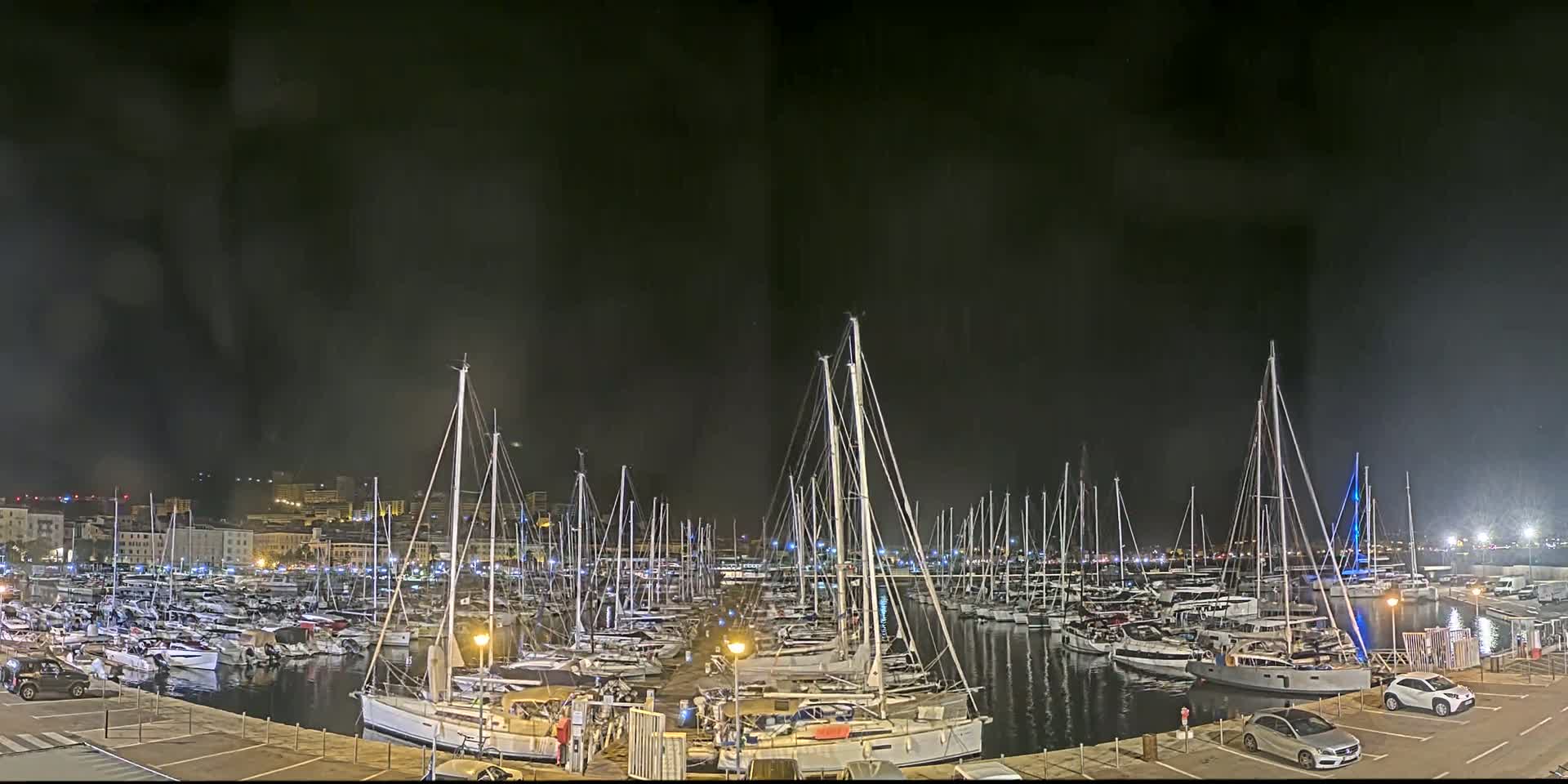 Ajaccio City & Port de Plaisance Charles Ornano Live Cam - Ajaccio, Corse-du-Sud, Corse , France