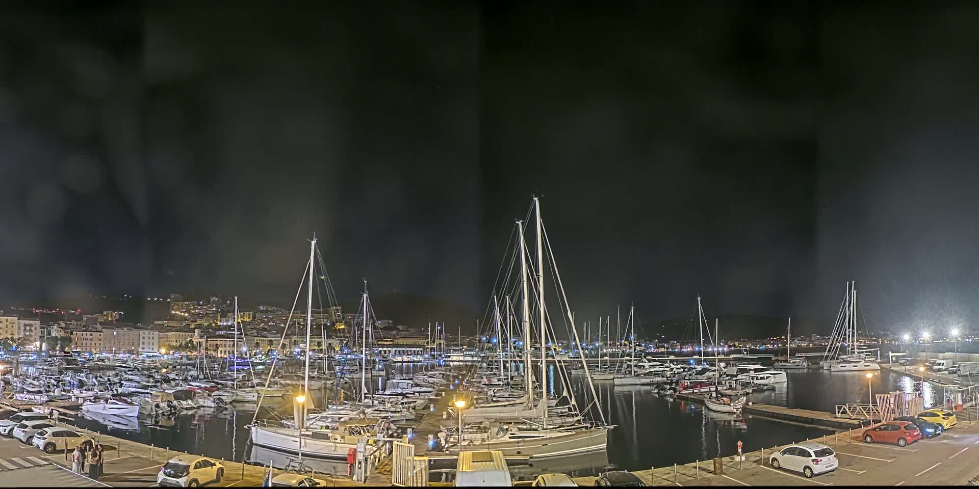 Ajaccio City & Port de Plaisance Charles Ornano Live Cam - Ajaccio, Corse-du-Sud, Corse , France