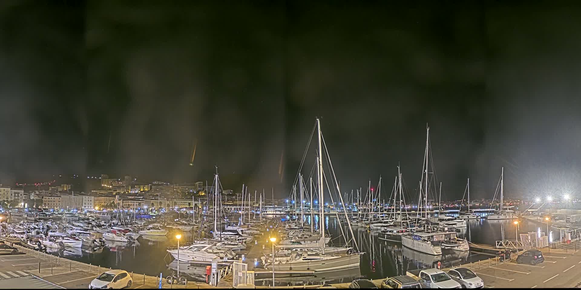 Ajaccio City & Port de Plaisance Charles Ornano Live Cam - Ajaccio, Corse-du-Sud, Corse , France