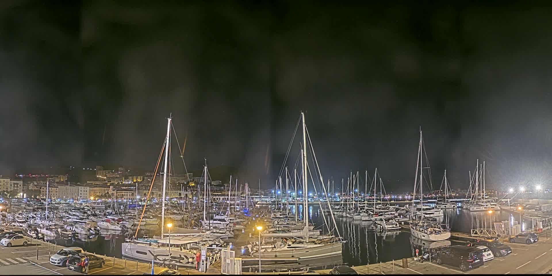 Ajaccio City & Port de Plaisance Charles Ornano Live Cam - Ajaccio, Corse-du-Sud, Corse , France