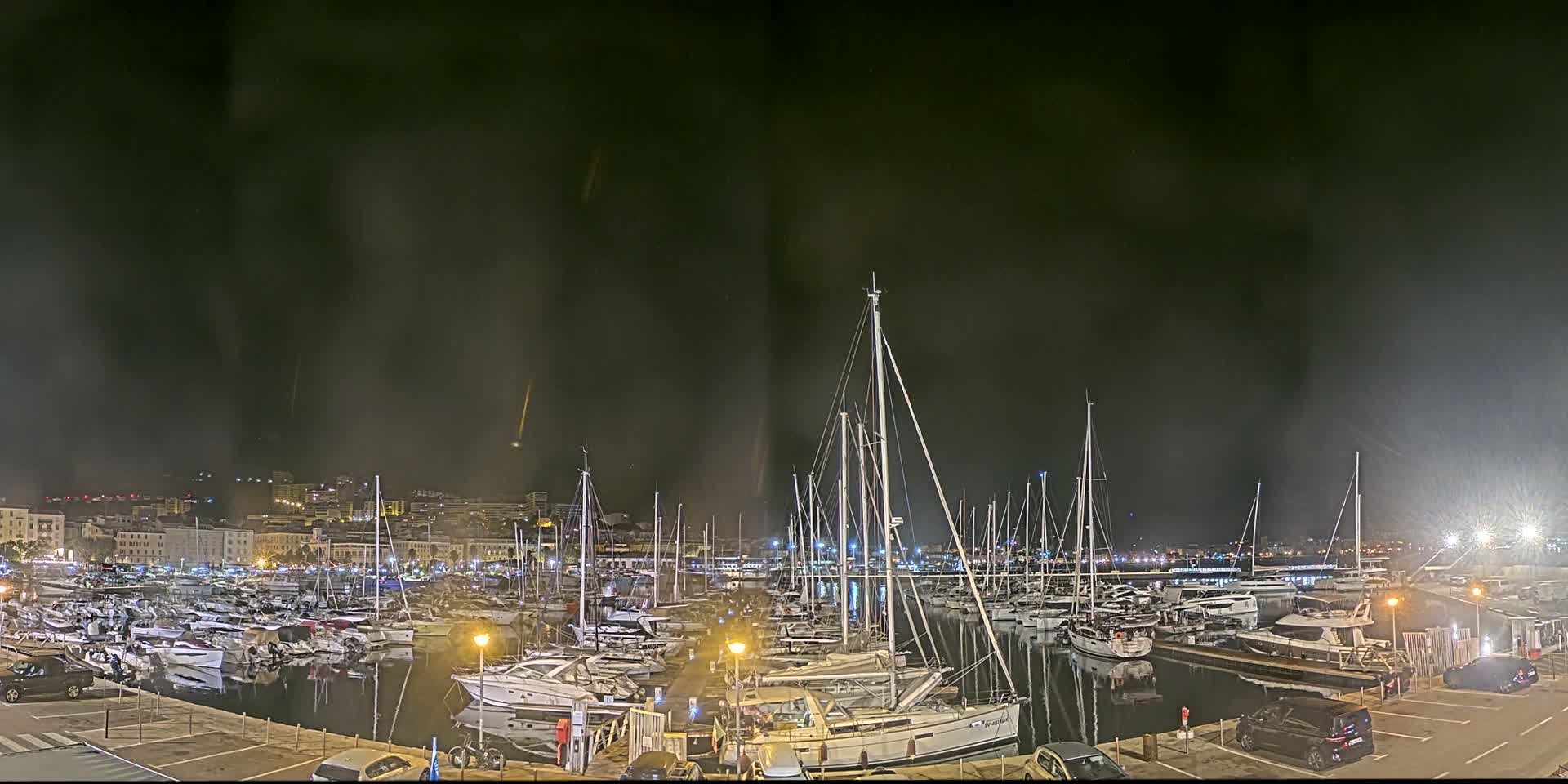 Ajaccio City & Port de Plaisance Charles Ornano Live Cam - Ajaccio, Corse-du-Sud, Corse , France