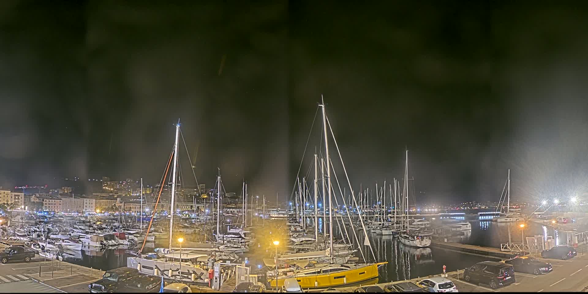 Ajaccio City & Port de Plaisance Charles Ornano Live Cam - Ajaccio, Corse-du-Sud, Corse , France