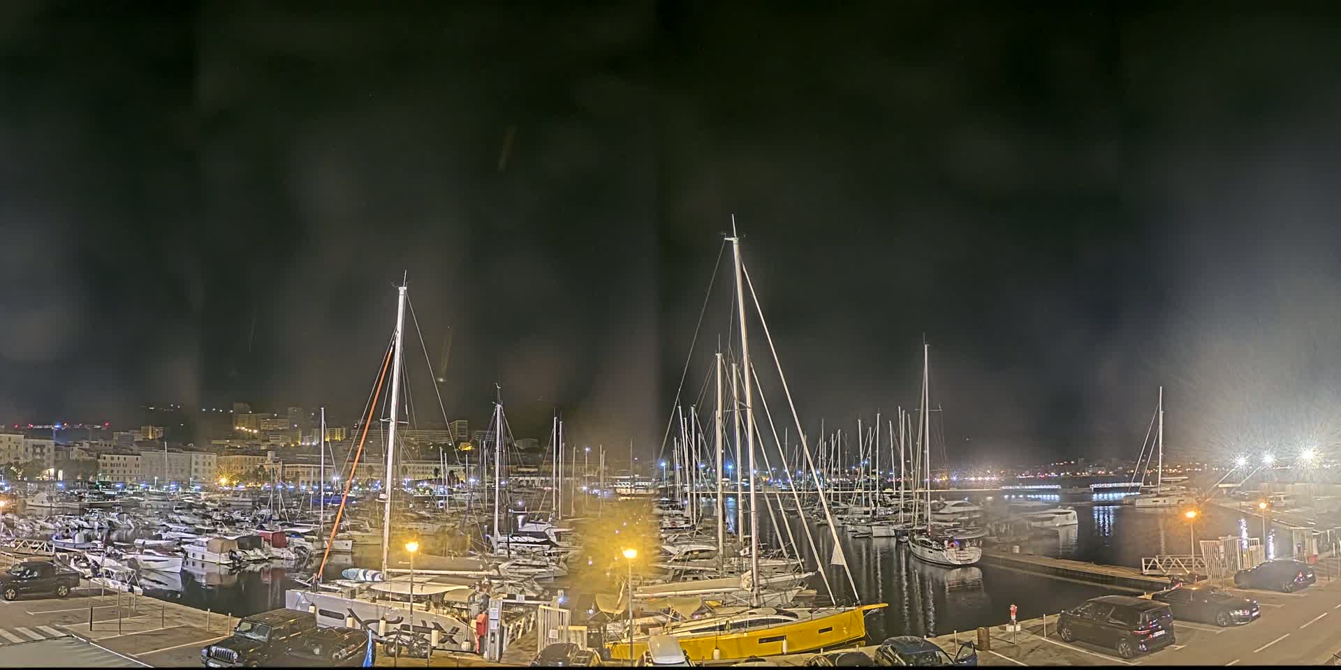 Ajaccio City & Port de Plaisance Charles Ornano Live Cam - Ajaccio, Corse-du-Sud, Corse , France