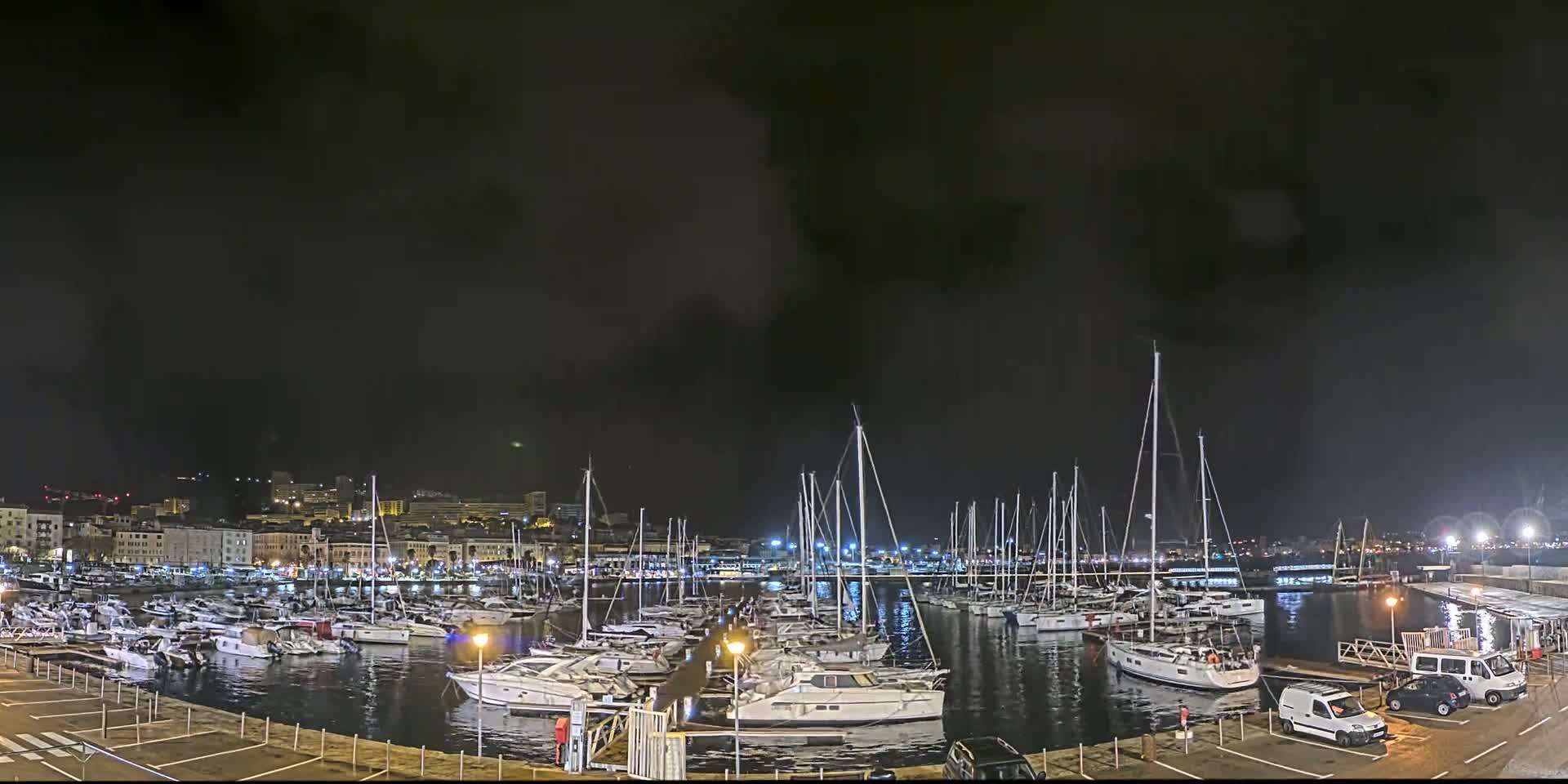 Ajaccio City & Port de Plaisance Charles Ornano Live Cam - Ajaccio, Corse-du-Sud, Corse , France