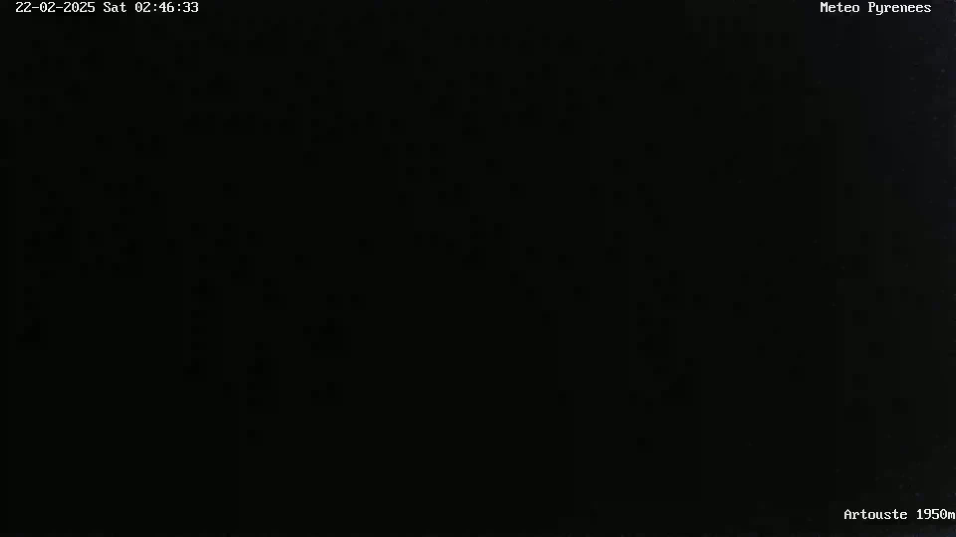 The image is completely black.