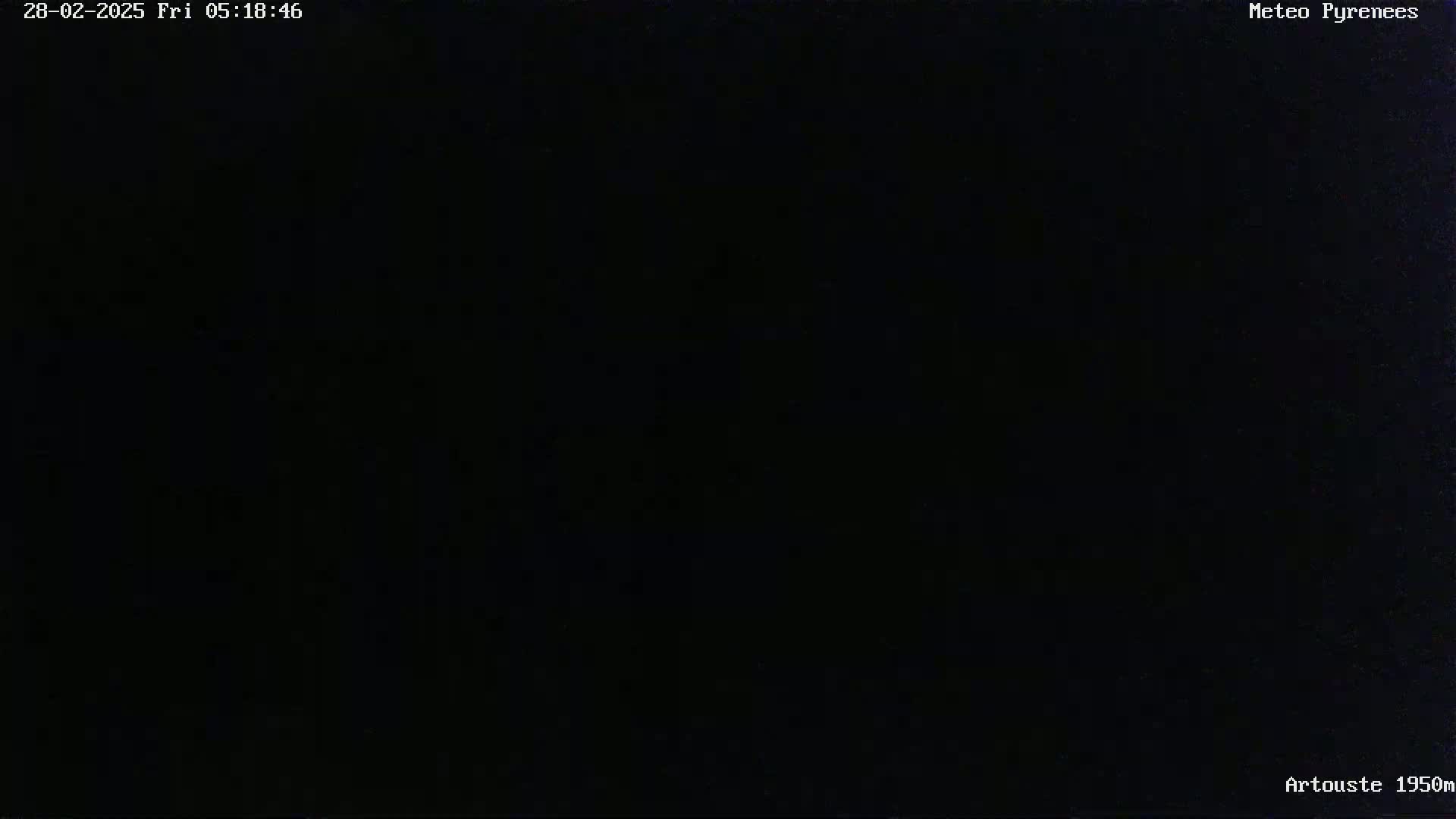 The image is completely black.