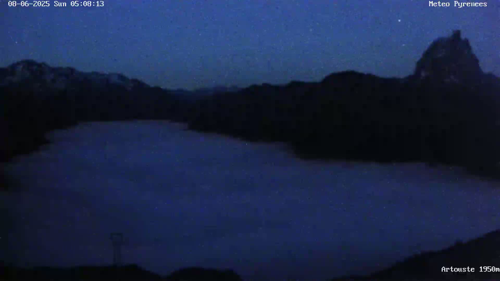 Laruns, Artouste Mount Live Cam - Oloron-Sainte-Marie, Pyrenees-Atlantiques, Nouvelle-Aquitaine, France