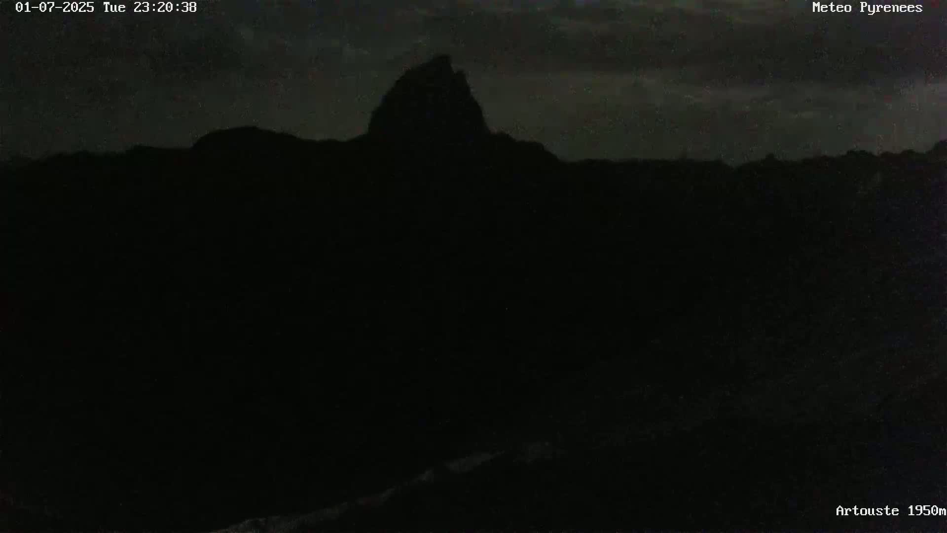 Laruns, Artouste Mount Live Cam - Oloron-Sainte-Marie, Pyrenees-Atlantiques, Nouvelle-Aquitaine, France