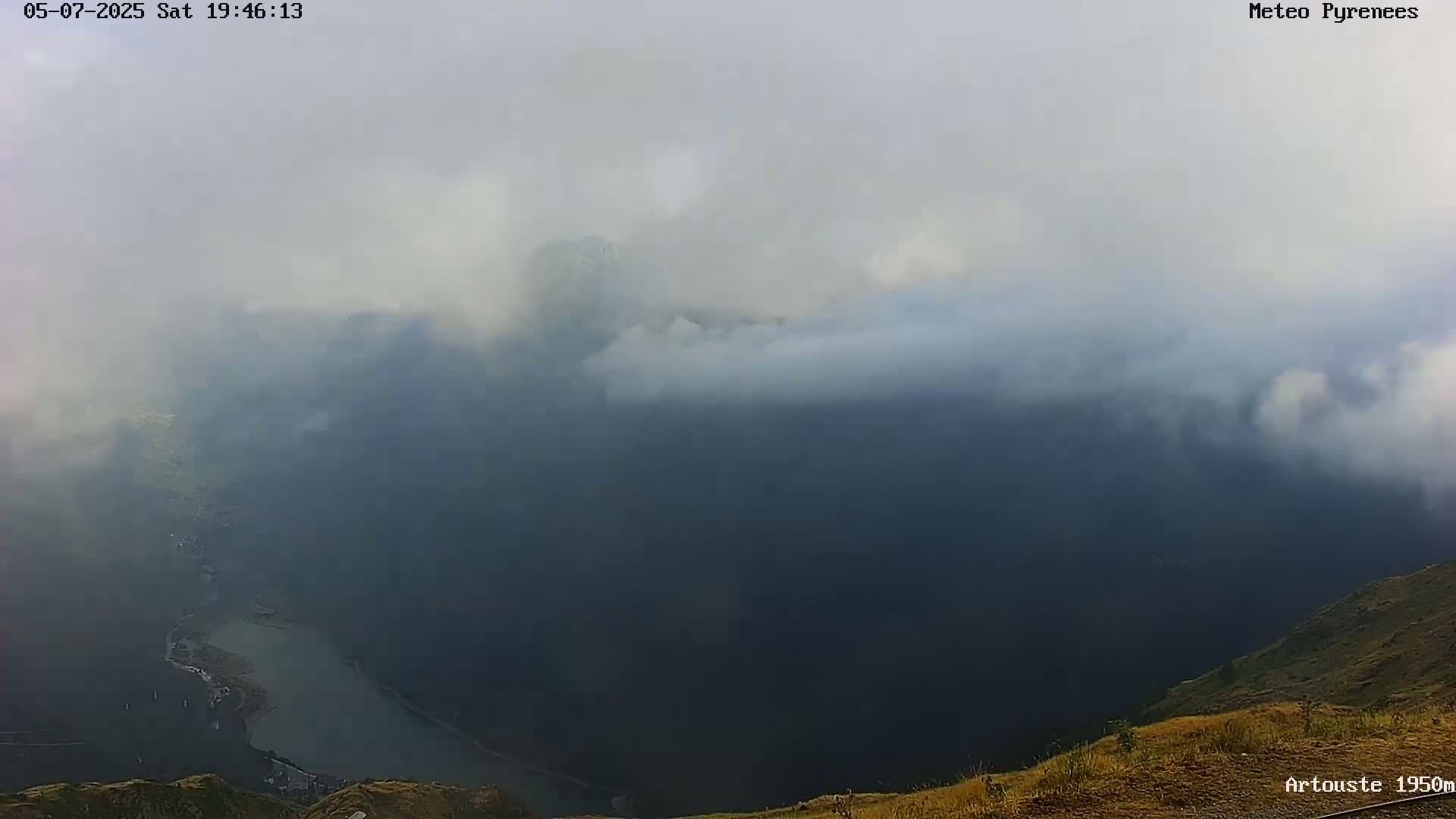 Laruns, Artouste Mount Live Cam - Oloron-Sainte-Marie, Pyrenees-Atlantiques, Nouvelle-Aquitaine, France
