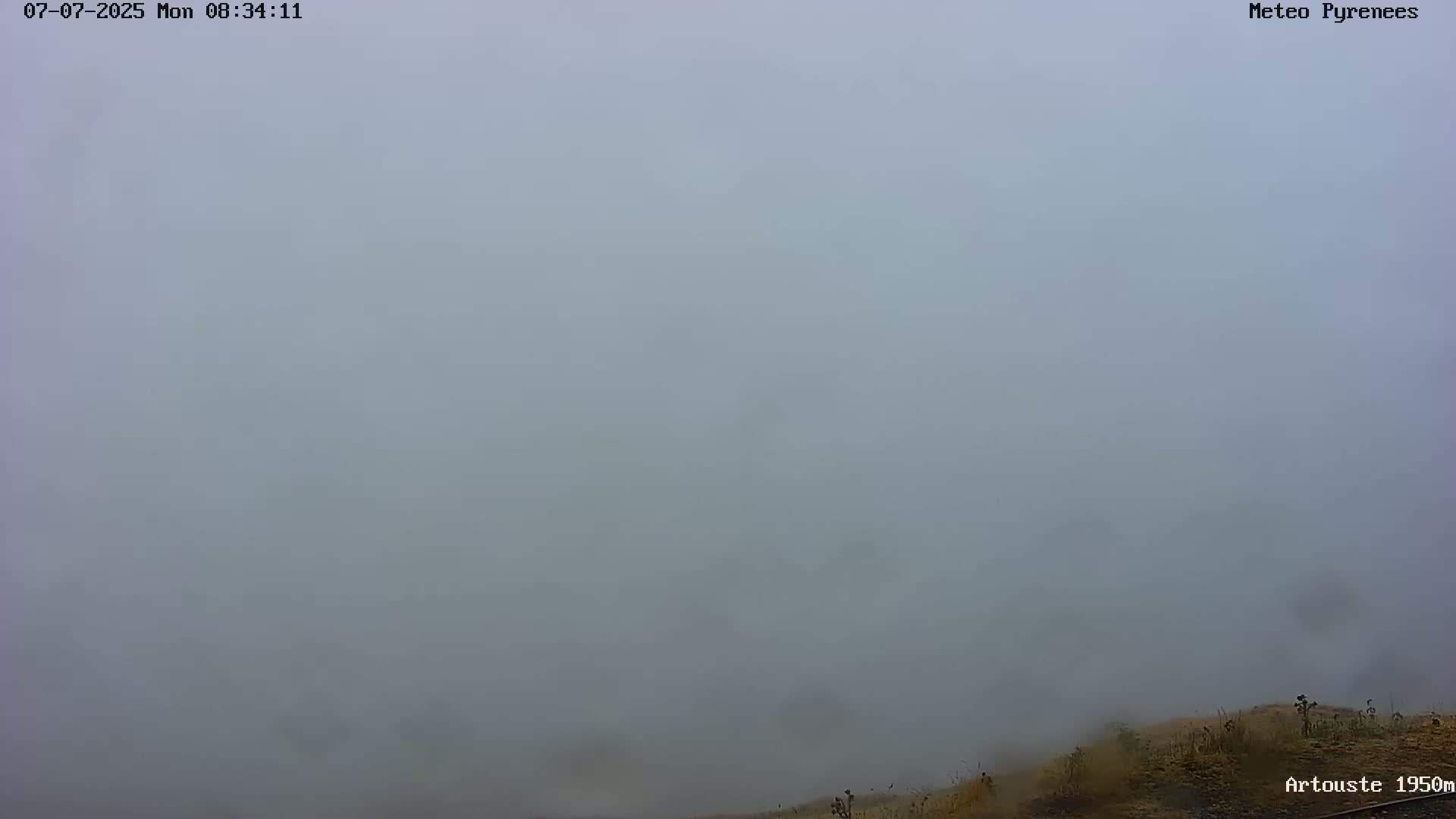 Laruns, Artouste Mount Live Cam - Oloron-Sainte-Marie, Pyrenees-Atlantiques, Nouvelle-Aquitaine, France