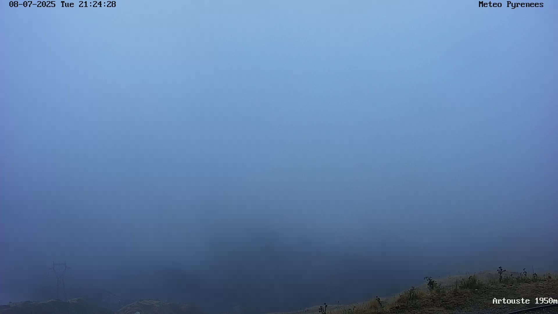 Laruns, Artouste Mount Live Cam - Oloron-Sainte-Marie, Pyrenees-Atlantiques, Nouvelle-Aquitaine, France