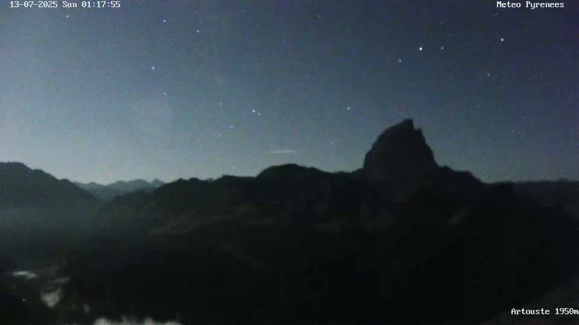 Laruns, Artouste Mount Live Cam - Oloron-Sainte-Marie, Pyrenees-Atlantiques, Nouvelle-Aquitaine, France