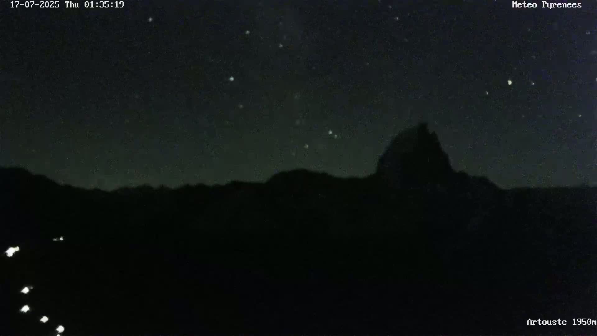 Laruns, Artouste Mount Live Cam - Oloron-Sainte-Marie, Pyrenees-Atlantiques, Nouvelle-Aquitaine, France