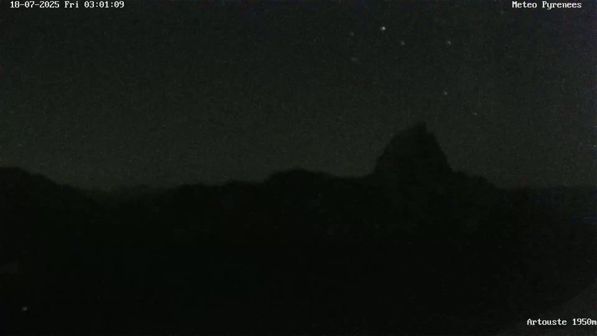 Laruns, Artouste Mount Live Cam - Oloron-Sainte-Marie, Pyrenees-Atlantiques, Nouvelle-Aquitaine, France