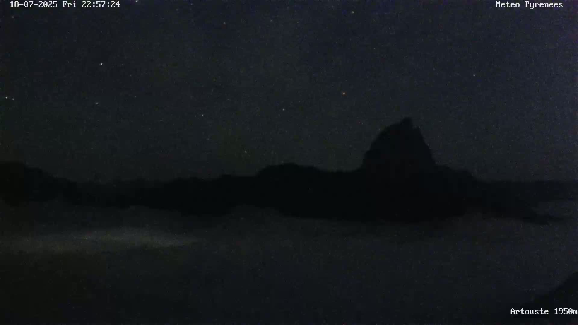Laruns, Artouste Mount Live Cam - Oloron-Sainte-Marie, Pyrenees-Atlantiques, Nouvelle-Aquitaine, France