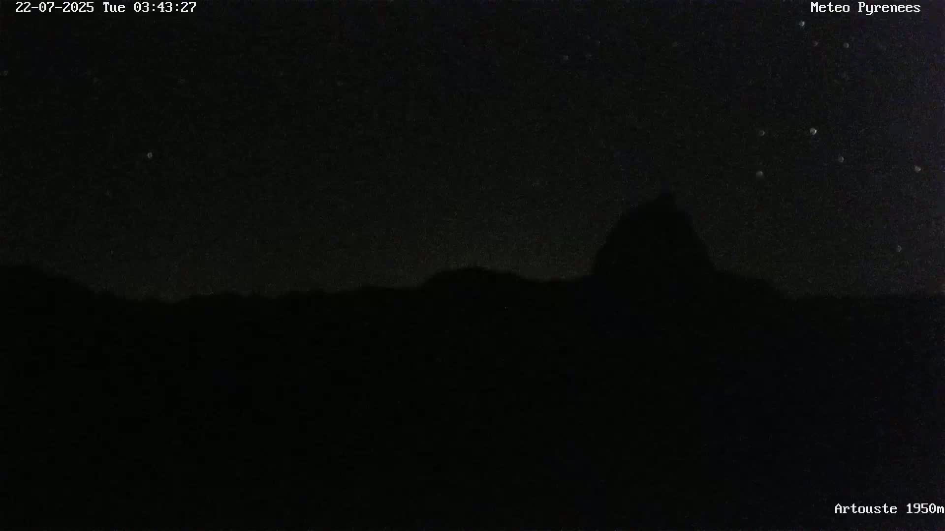Laruns, Artouste Mount Live Cam - Oloron-Sainte-Marie, Pyrenees-Atlantiques, Nouvelle-Aquitaine, France