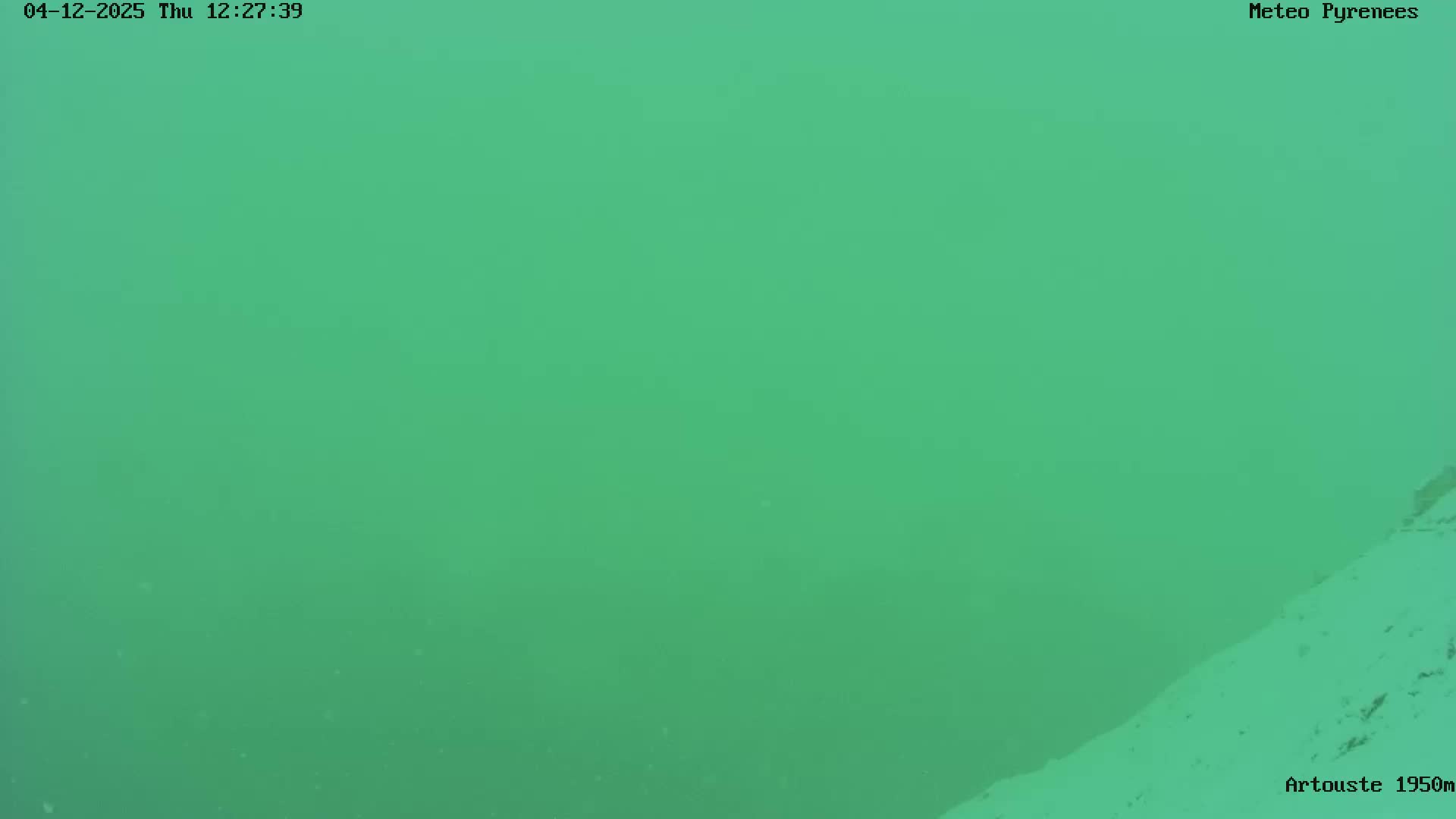 Laruns, Artouste Mount Live Cam - Oloron-Sainte-Marie, Pyrenees-Atlantiques, Nouvelle-Aquitaine, France