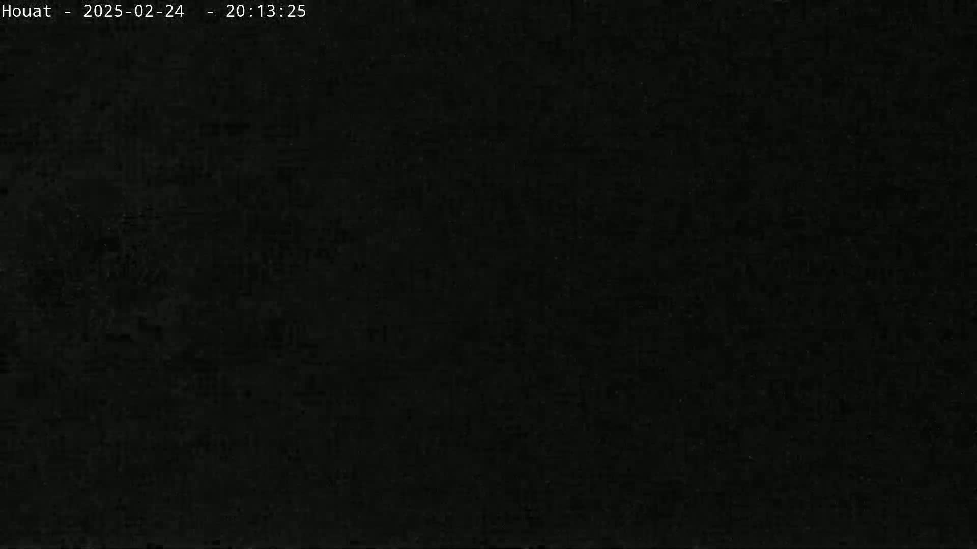 The image is a completely dark, uniformly black screen.