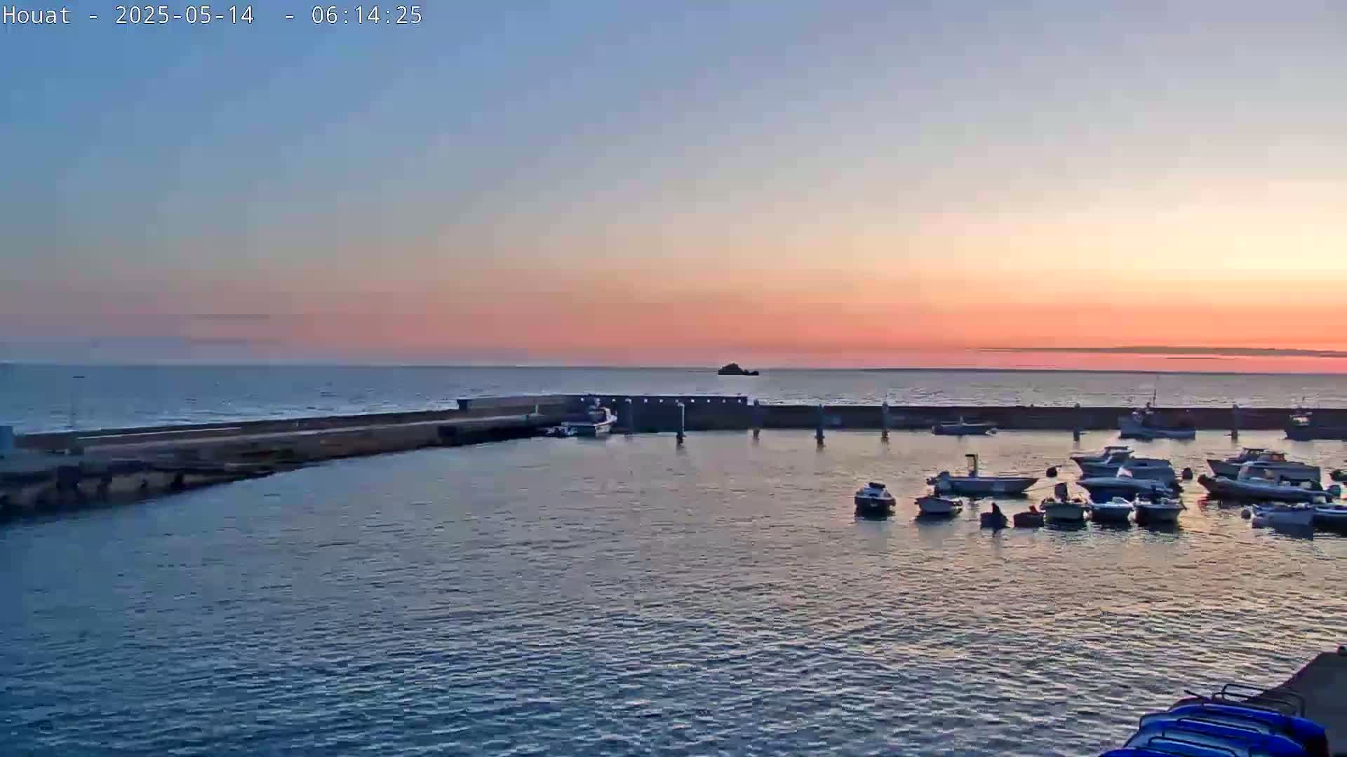 Houat Island Coast Live Cam - Ile-d'Houat, Morbihan, Bretagne, France